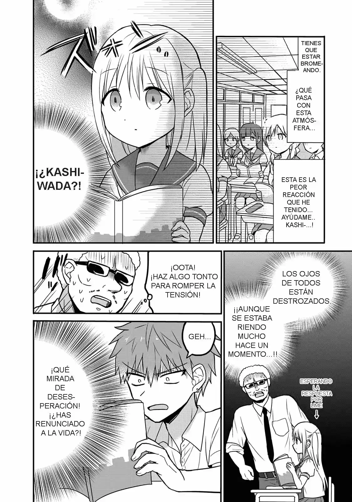 La Inexpresiva Kashiwada-san Y El Emotivo Oota-kun | La Chica Inexpresiva Y El Chico Emocional capítulo 8 página 6