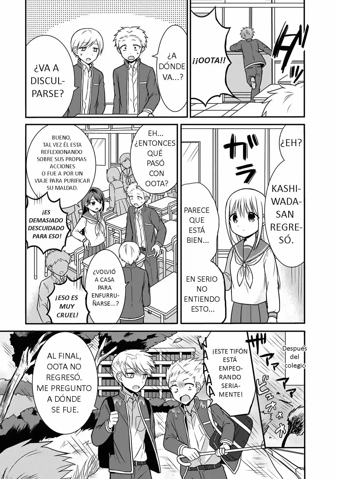 La Inexpresiva Kashiwada-san Y El Emotivo Oota-kun | La Chica Inexpresiva Y El Chico Emocional capítulo 9 página 5