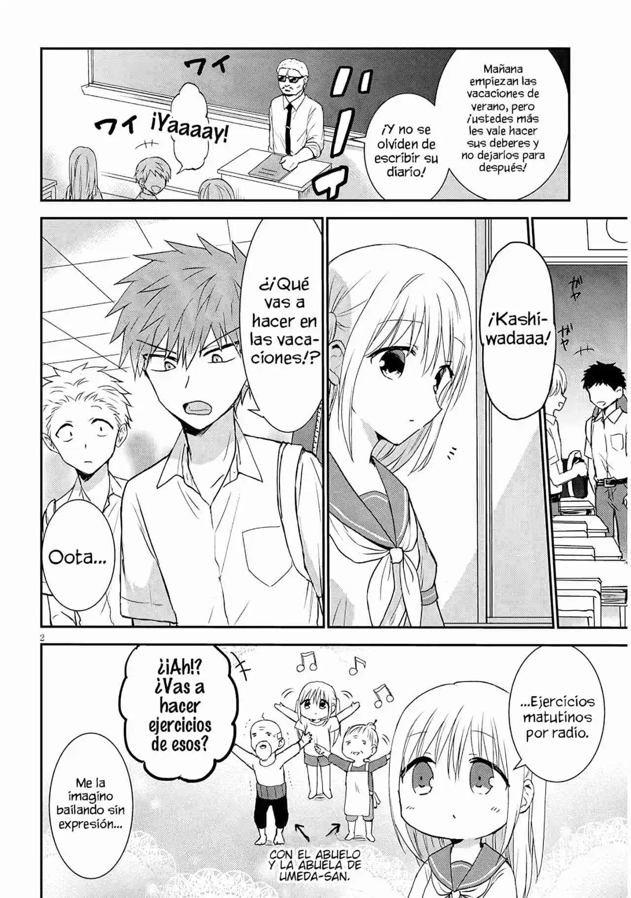 La Inexpresiva Kashiwada-san Y El Emotivo Oota-kun - Capítulo 1 - Página 5 - LectorTMOo