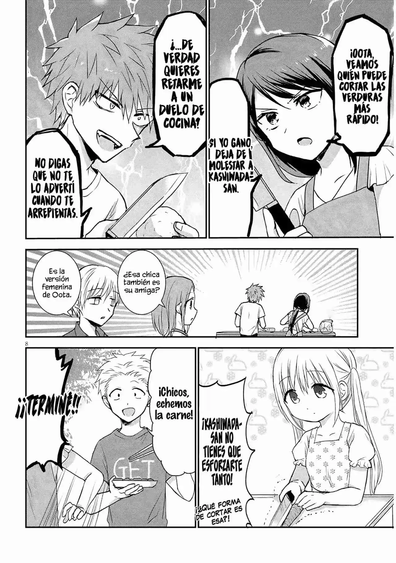 La Inexpresiva Kashiwada-san Y El Emotivo Oota-kun - Capítulo 2 - Página 9 - LectorTMOo