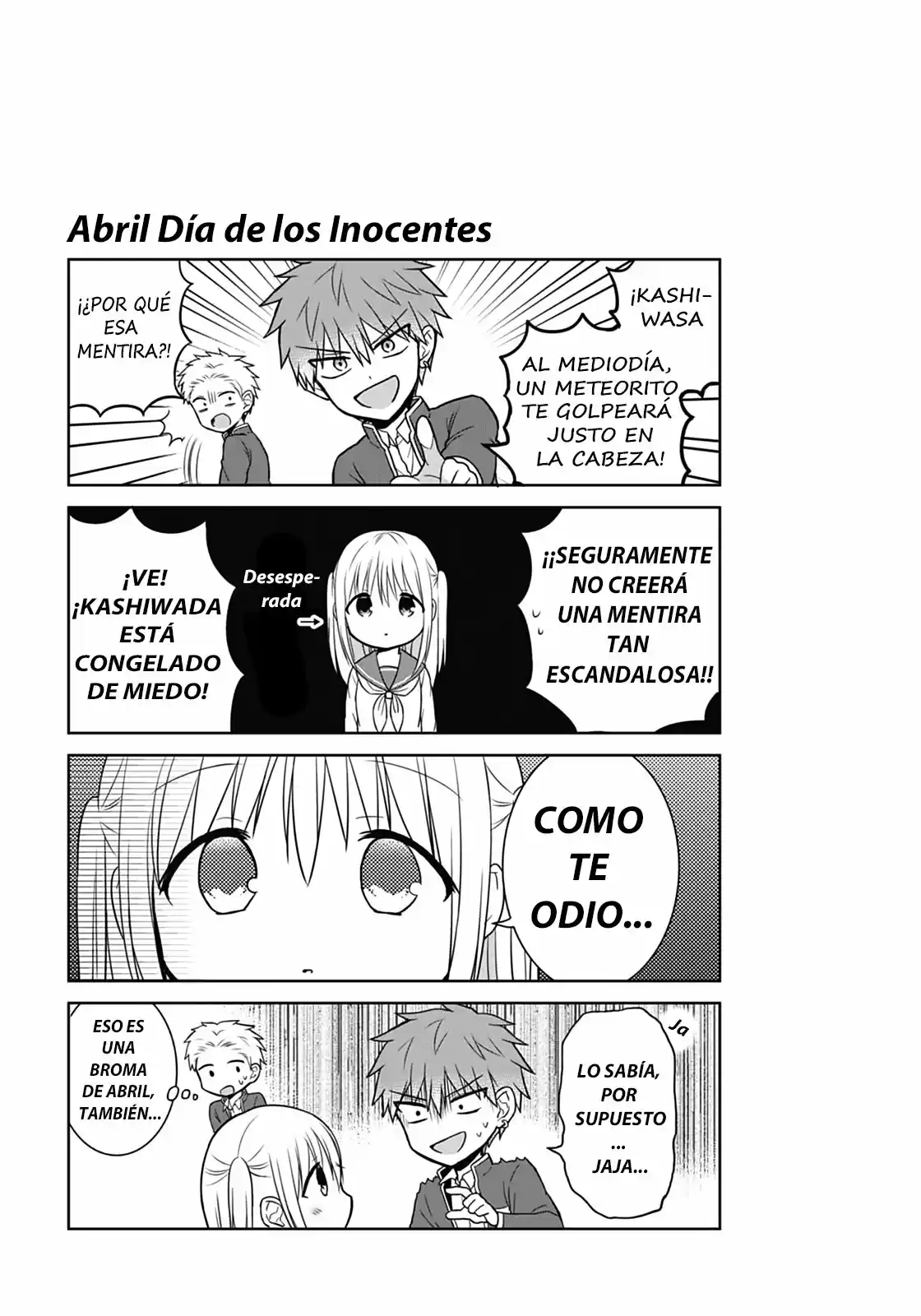 La Inexpresiva Kashiwada-san Y El Emotivo Oota-kun - Capítulo 25 - Página 9 - LectorTMOo