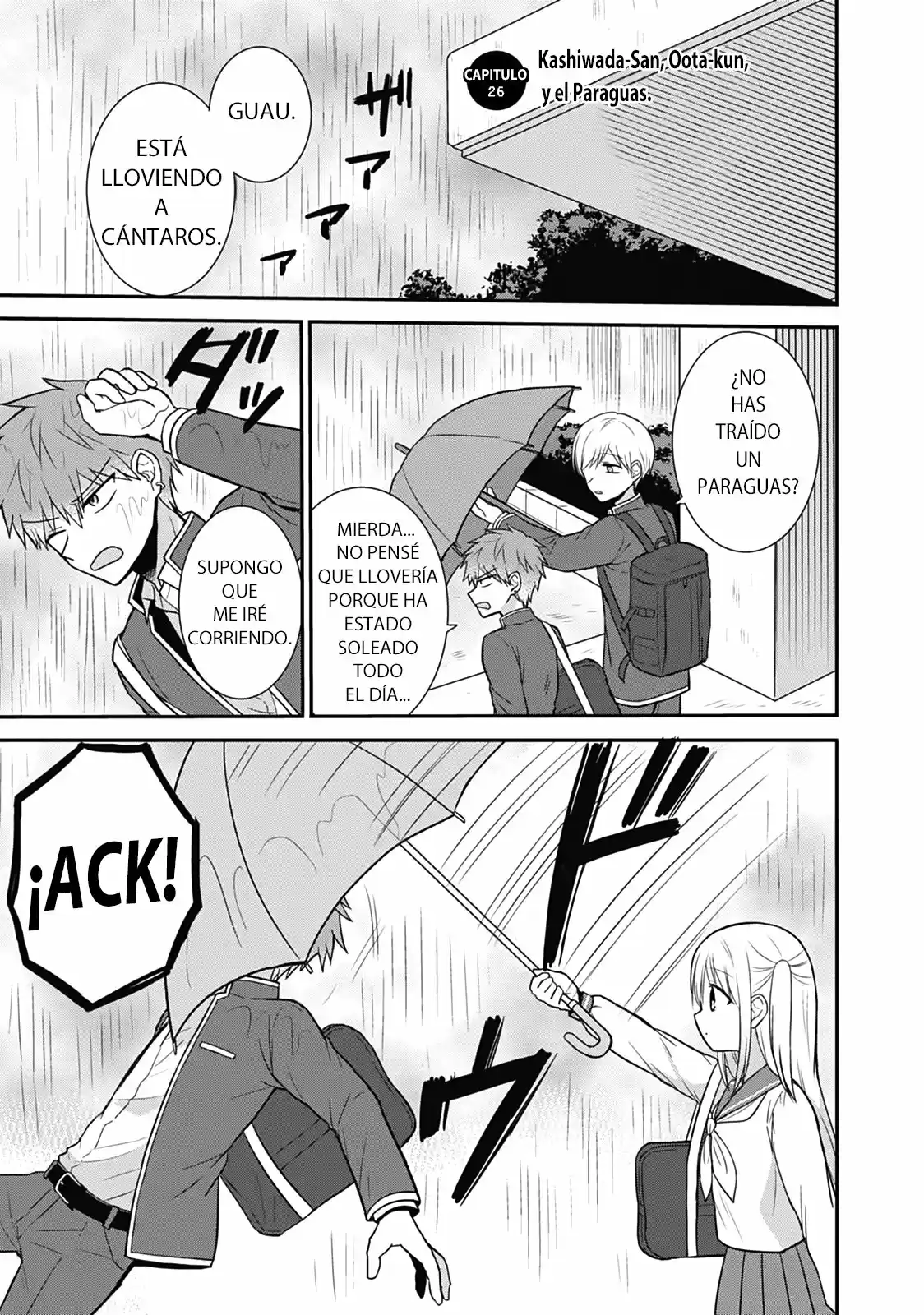 La Inexpresiva Kashiwada-san Y El Emotivo Oota-kun - Capítulo 26 - Página 4 - LectorTMOo