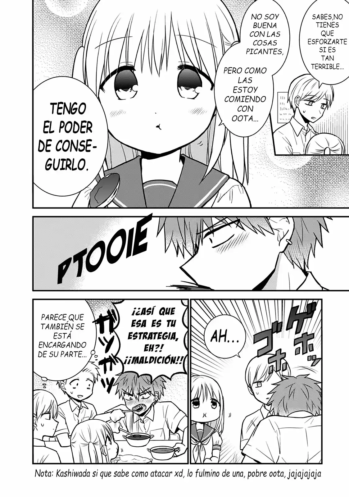La Inexpresiva Kashiwada-san Y El Emotivo Oota-kun - Capítulo 40 - Página 10 - LectorTMOo