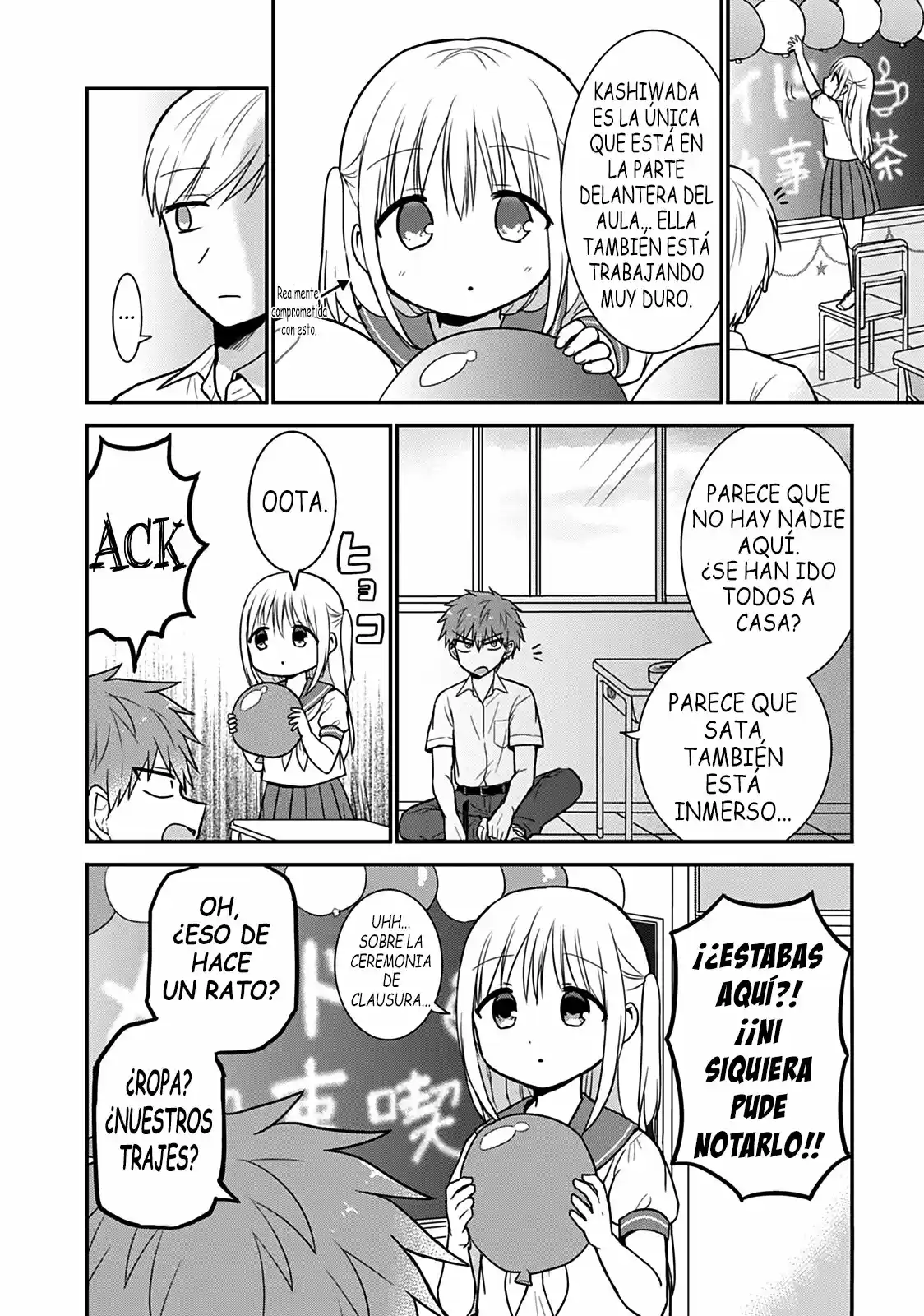 La Inexpresiva Kashiwada-san Y El Emotivo Oota-kun - Capítulo 42 - Página 8 - LectorTMOo