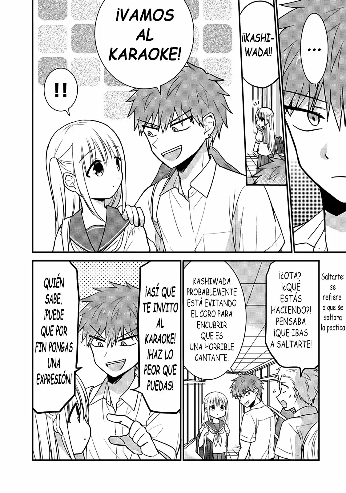 La Inexpresiva Kashiwada-san Y El Emotivo Oota-kun - Capítulo 48 - Página 4 - LectorTMOo