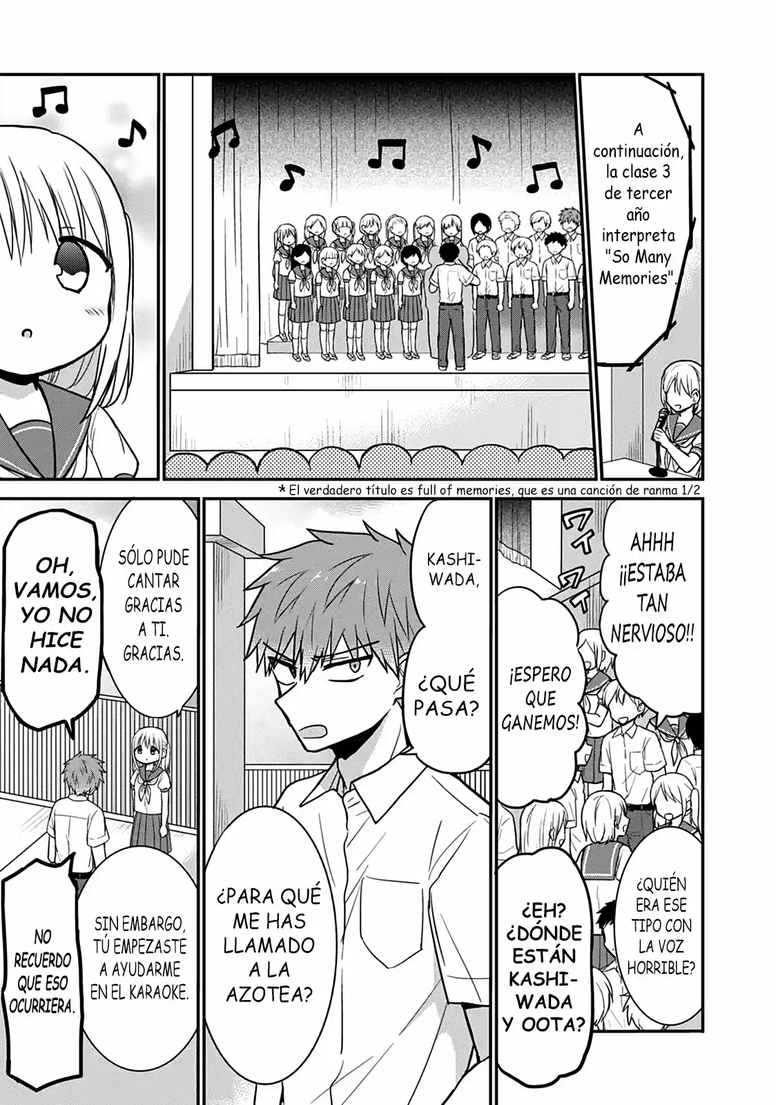 La Inexpresiva Kashiwada-san Y El Emotivo Oota-kun - Capítulo 49 - Página 7 - LectorTMOo