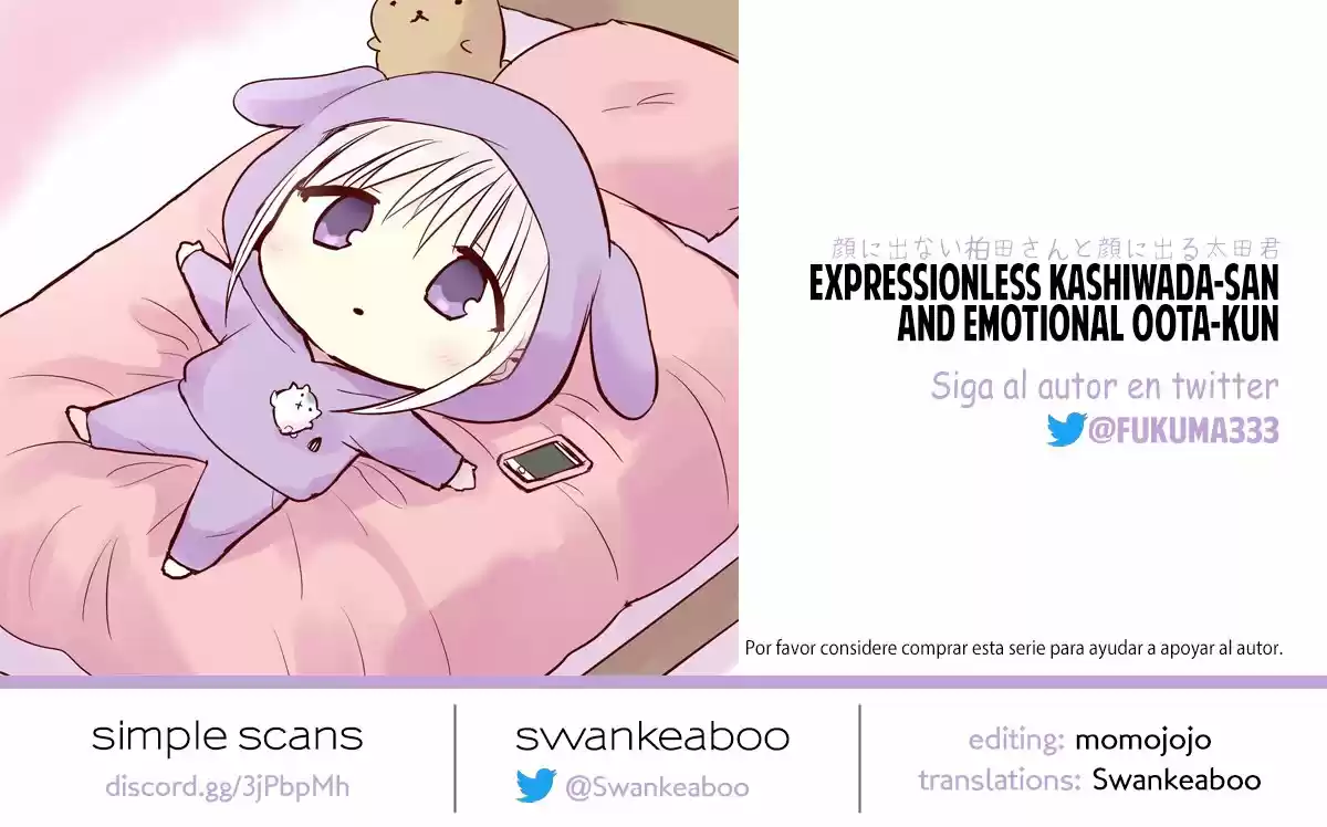 La Inexpresiva Kashiwada-san Y El Emotivo Oota-kun - Capítulo 50.50 - Página 17 - LectorTMOo