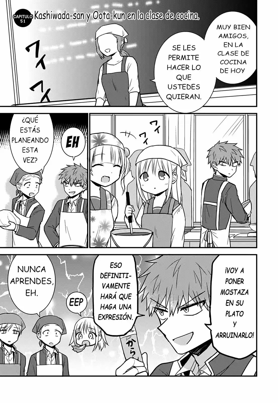 La Inexpresiva Kashiwada-san Y El Emotivo Oota-kun - Capítulo 51 - Página 5 - LectorTMOo
