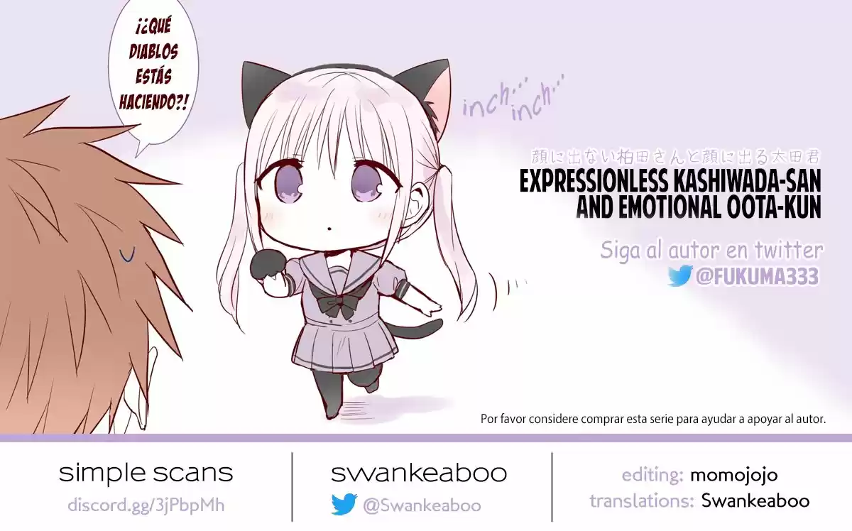 La Inexpresiva Kashiwada-san Y El Emotivo Oota-kun - Capítulo 53 - Página 12 - LectorTMOo