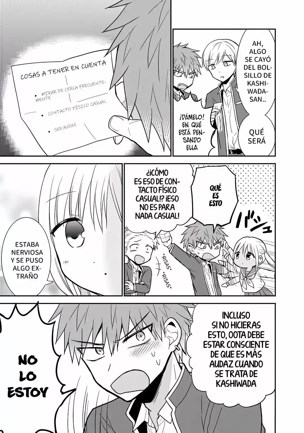 La Inexpresiva Kashiwada-san Y El Emotivo Oota-kun - Capítulo 60 - Página 7 - LectorTMOo