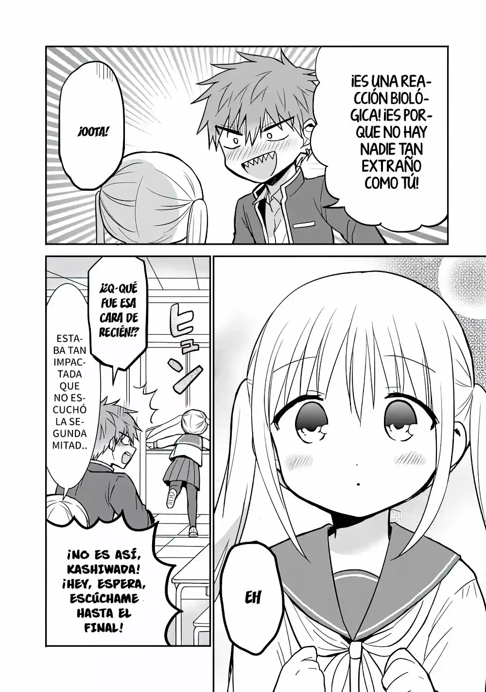 La Inexpresiva Kashiwada-san Y El Emotivo Oota-kun - Capítulo 60 - Página 10 - LectorTMOo