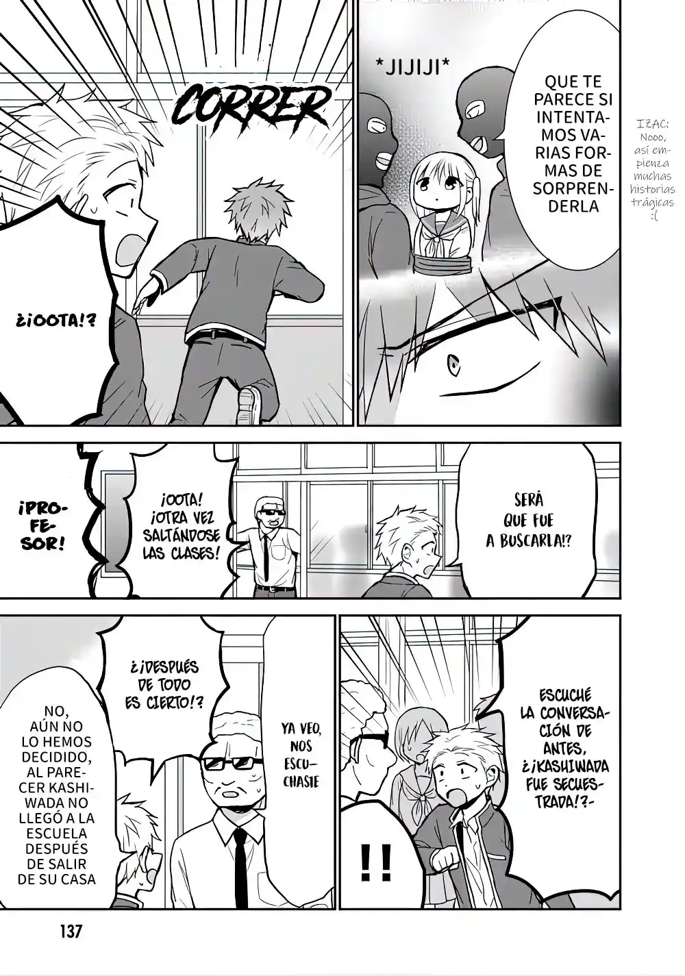 La Inexpresiva Kashiwada-san Y El Emotivo Oota-kun - Capítulo 63 - Página 7 - LectorTMOo