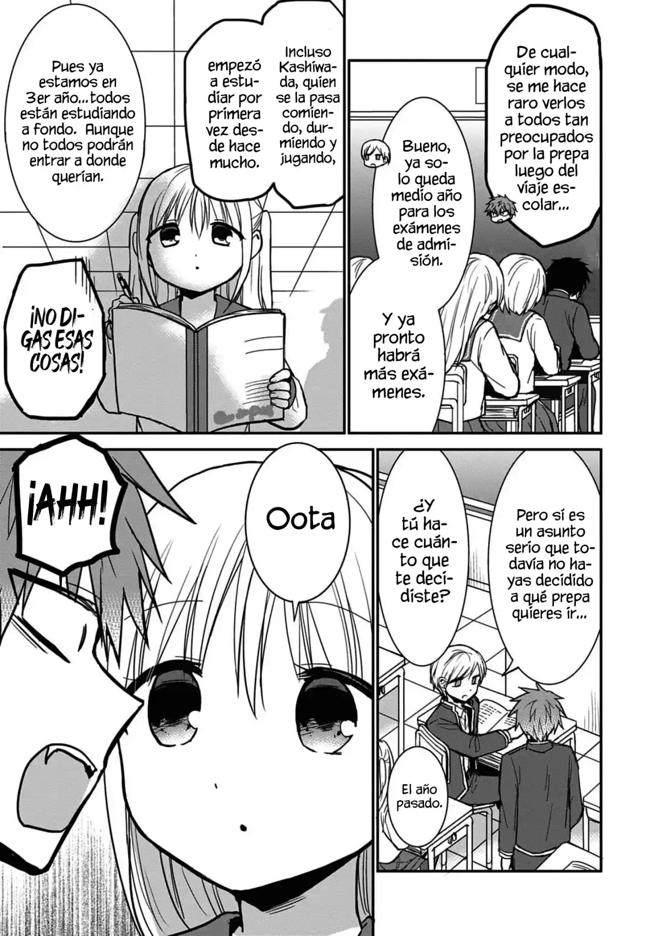 La Inexpresiva Kashiwada-san Y El Emotivo Oota-kun - Capítulo 76 - Página 9 - LectorTMOo
