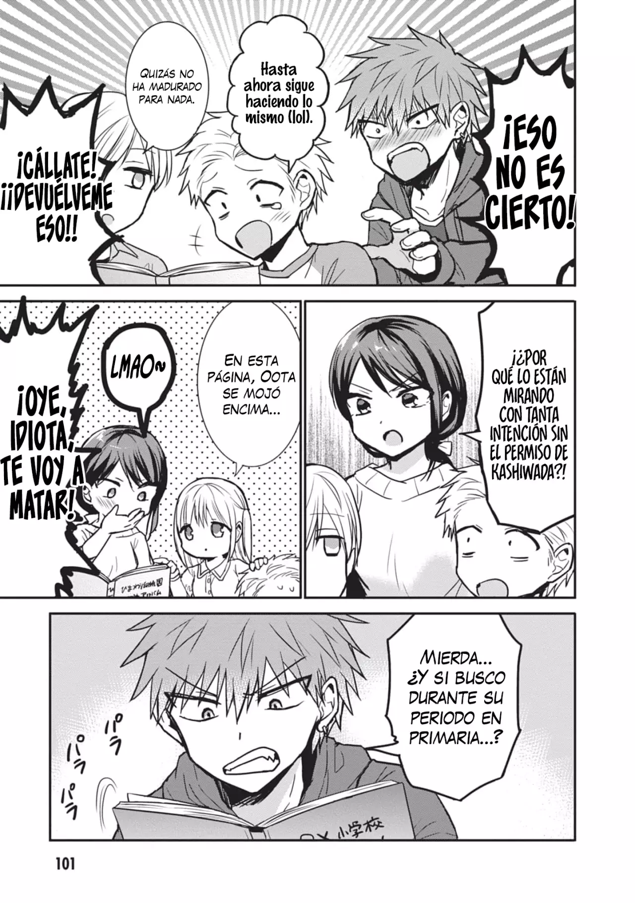 La Inexpresiva Kashiwada-san Y El Emotivo Oota-kun - Capítulo 84 - Página 10 - LectorTMOo