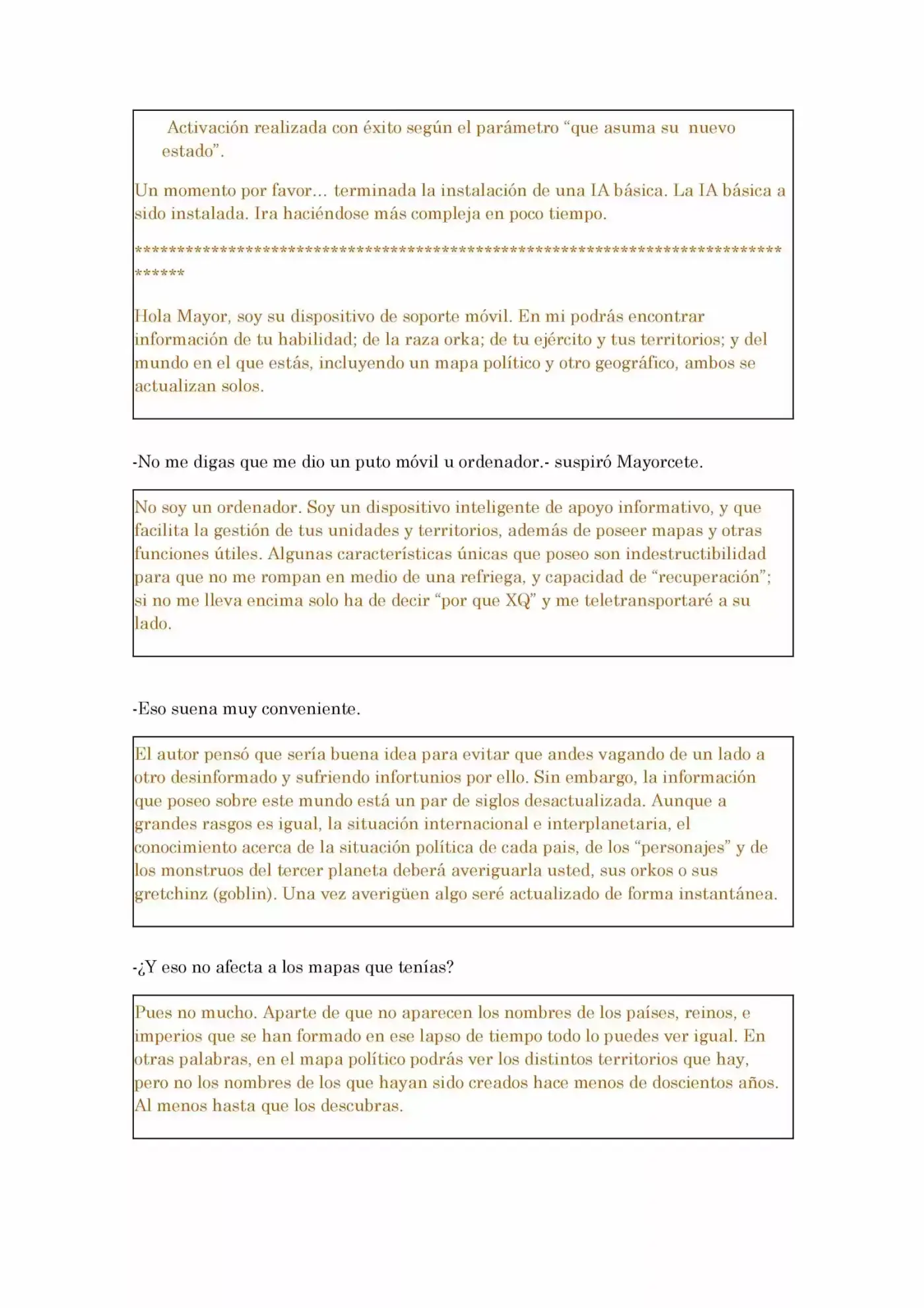 La Inverosimil Aventura De Mayorcete En Otro Mundo (Novela) - Capítulo 2 - Página 4 - LectorTMOo