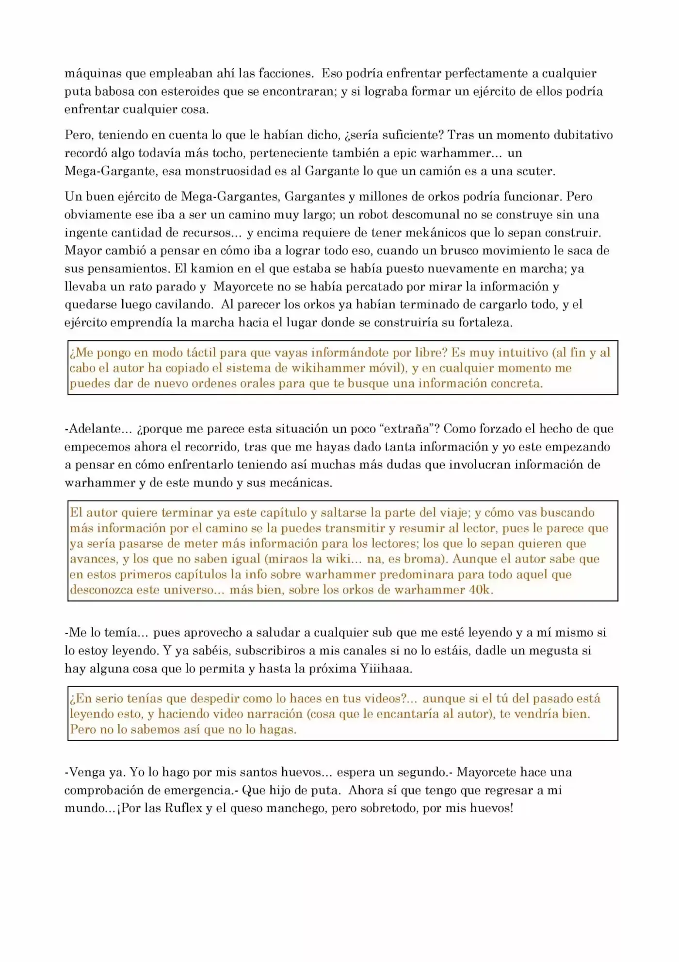 La Inverosimil Aventura De Mayorcete En Otro Mundo (Novela) - Capítulo 3 - Página 7 - LectorTMOo