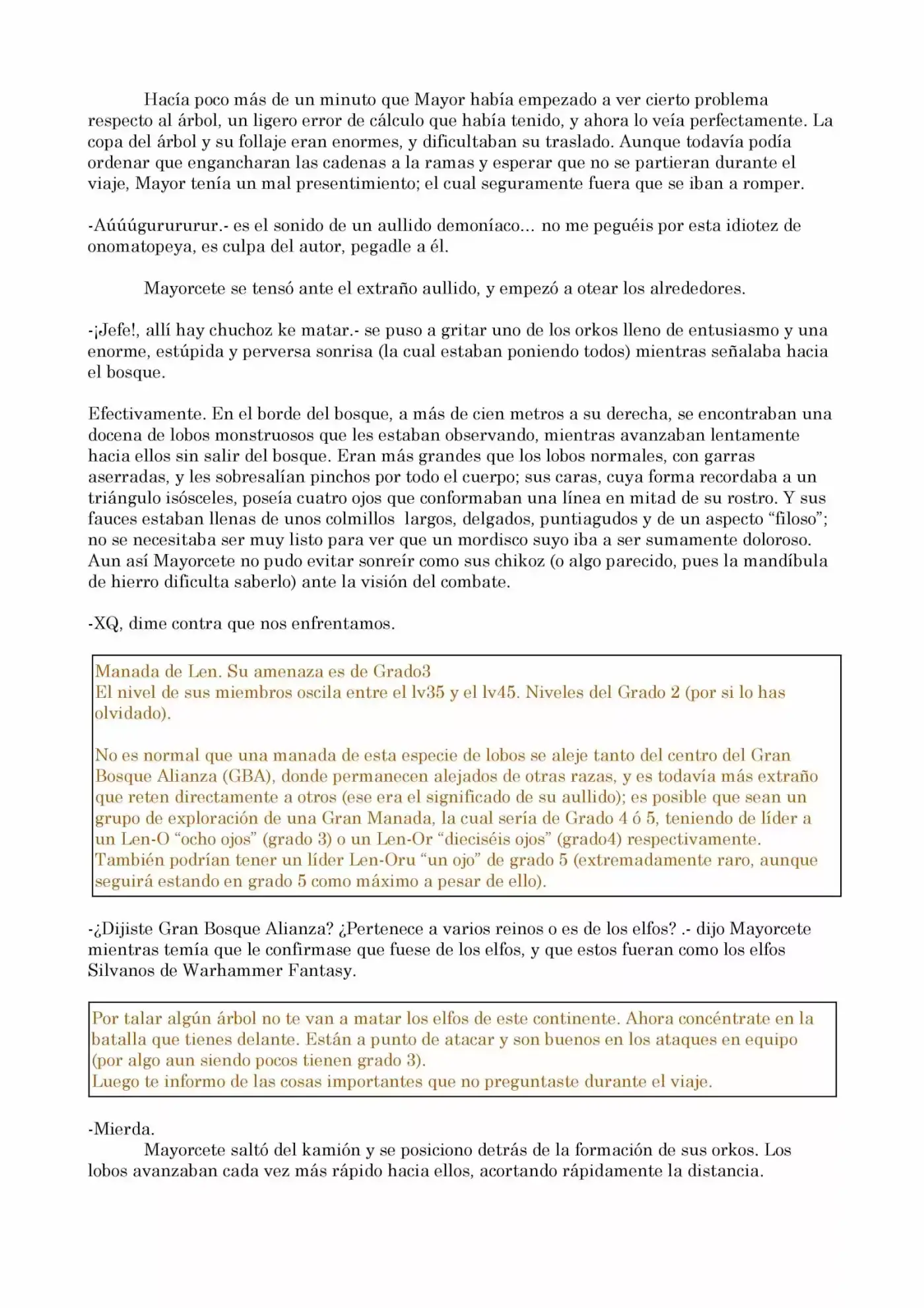 La Inverosimil Aventura De Mayorcete En Otro Mundo (Novela) - Capítulo 4 - Página 8 - LectorTMOo