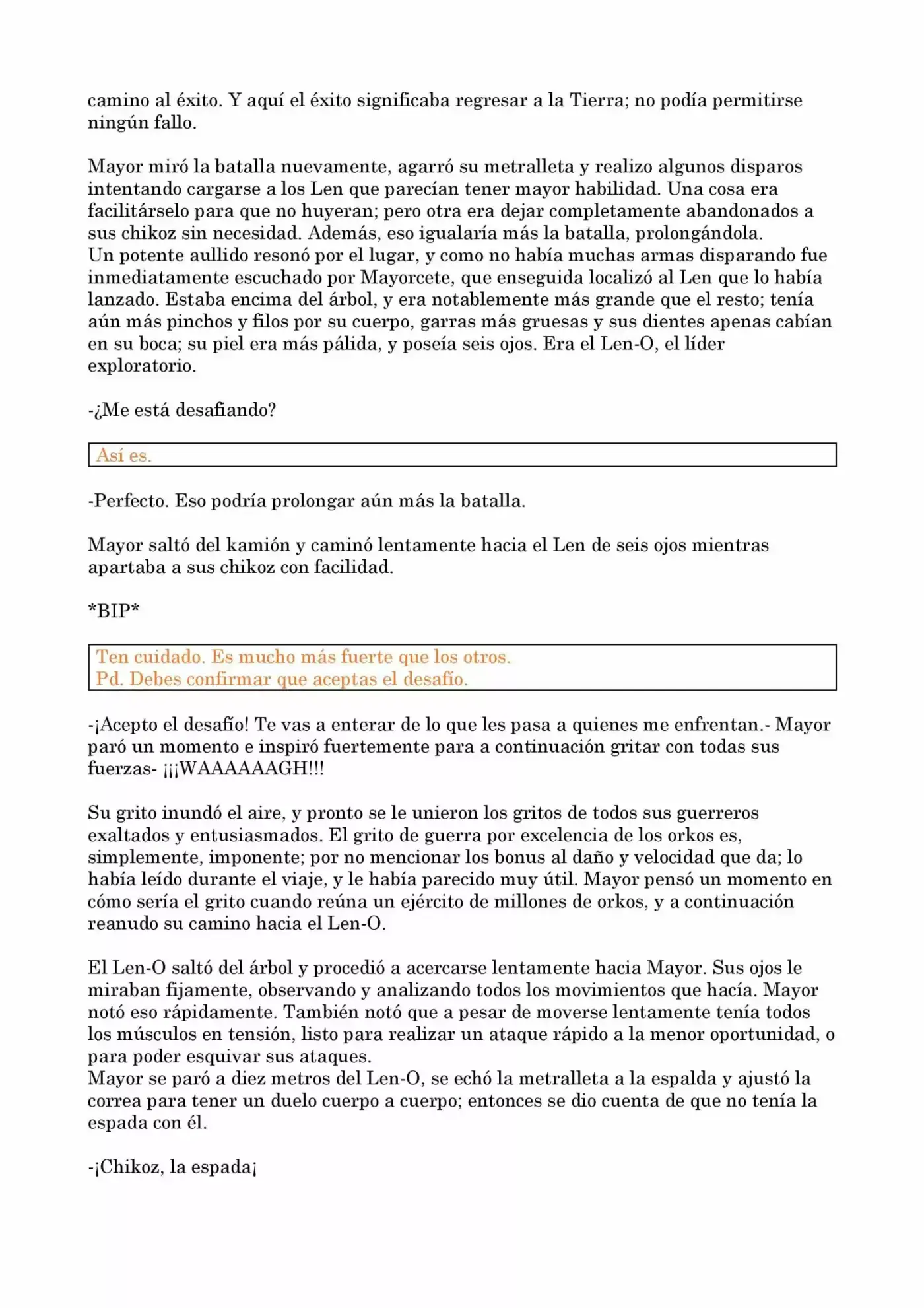 La Inverosimil Aventura De Mayorcete En Otro Mundo (Novela) - Capítulo 5 - Página 7 - LectorTMOo