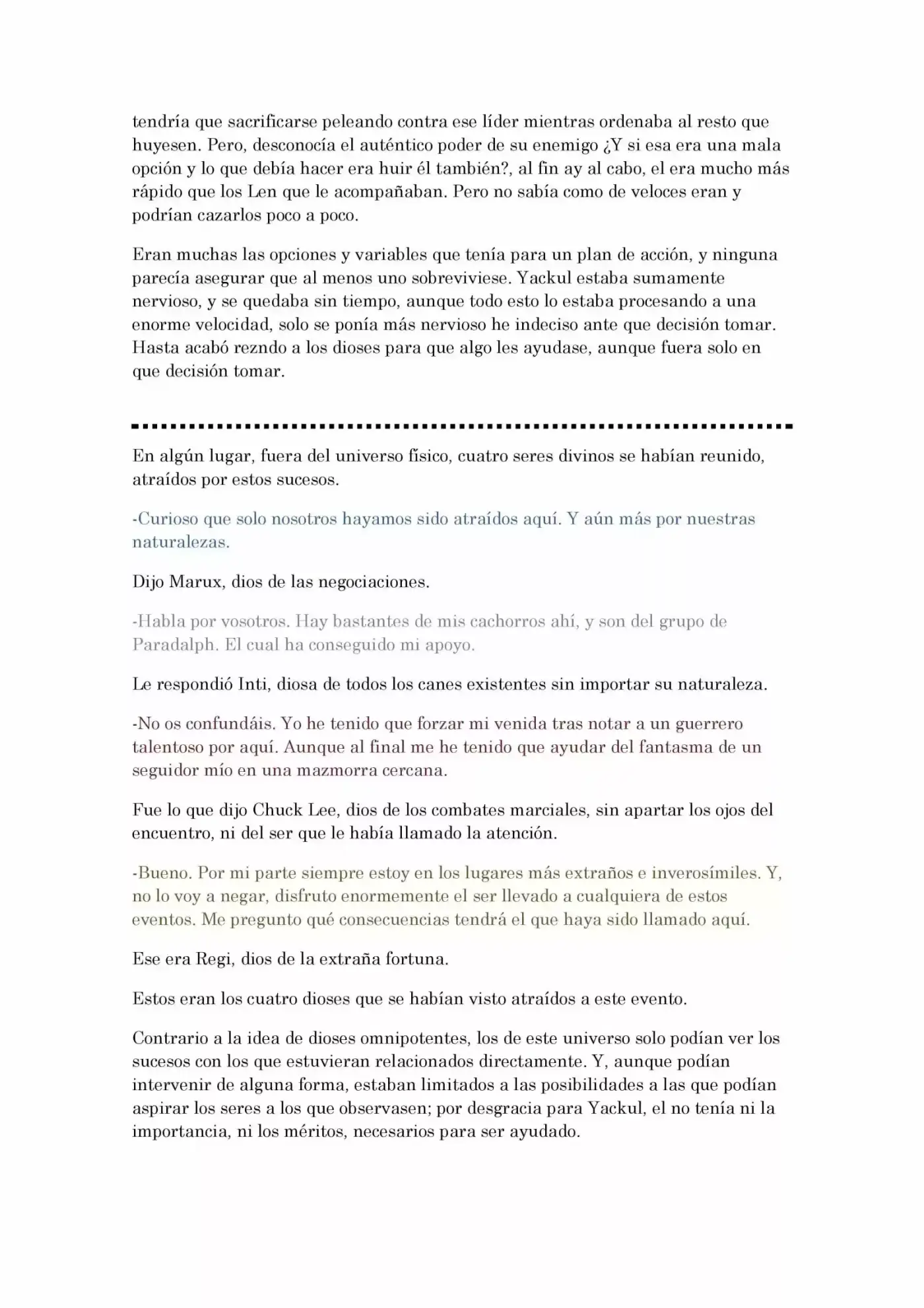 La Inverosimil Aventura De Mayorcete En Otro Mundo (Novela) - Capítulo 6 - Página 6 - LectorTMOo