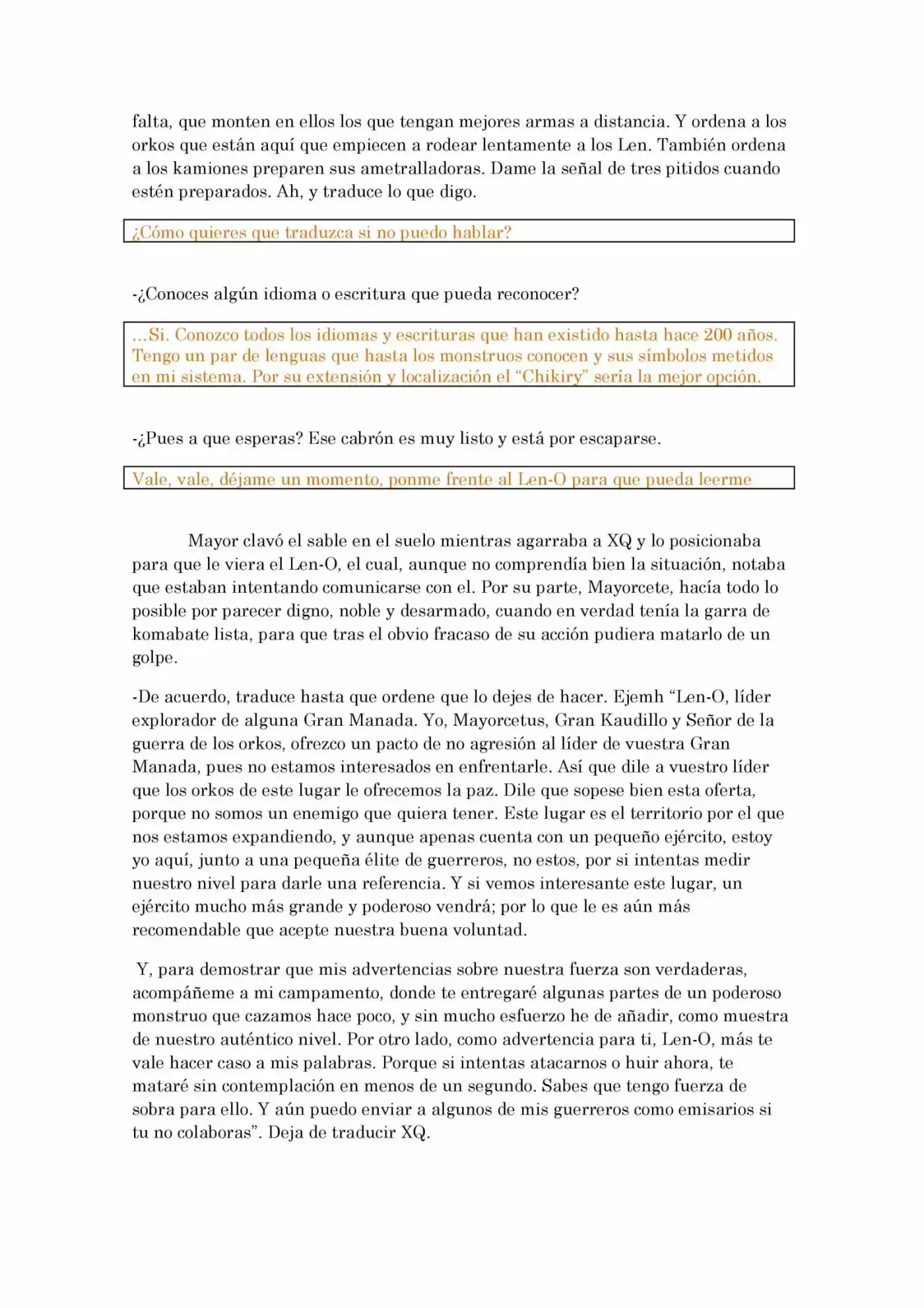 La Inverosimil Aventura De Mayorcete En Otro Mundo (Novela) - Capítulo 6 - Página 8 - LectorTMOo