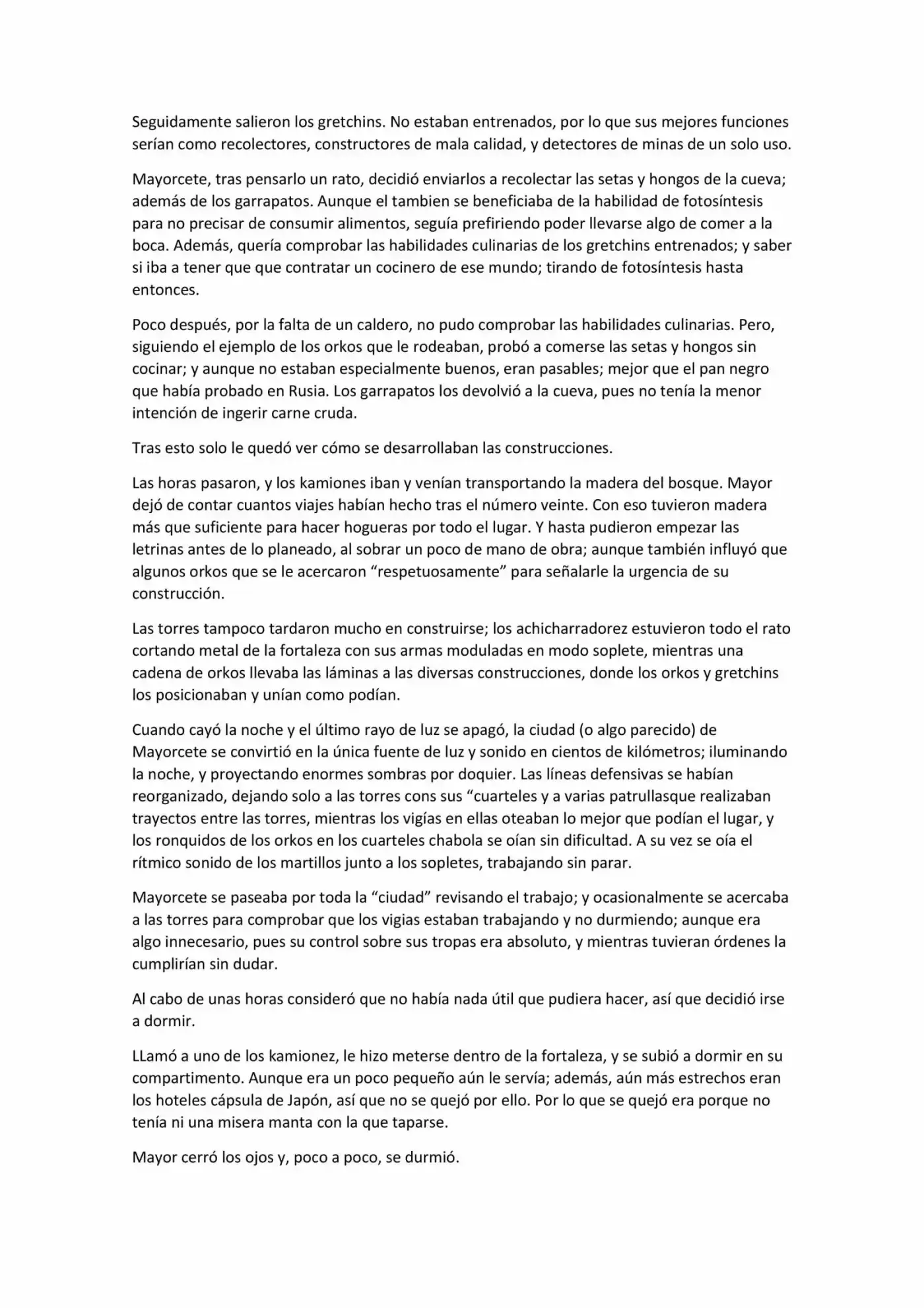 La Inverosimil Aventura De Mayorcete En Otro Mundo (Novela) - Capítulo 8 - Página 4 - LectorTMOo