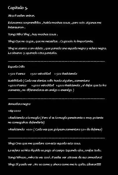 La Invocacion De Ying Yang (Novela) - Capítulo 5 - Página 1 - LectorTMOo