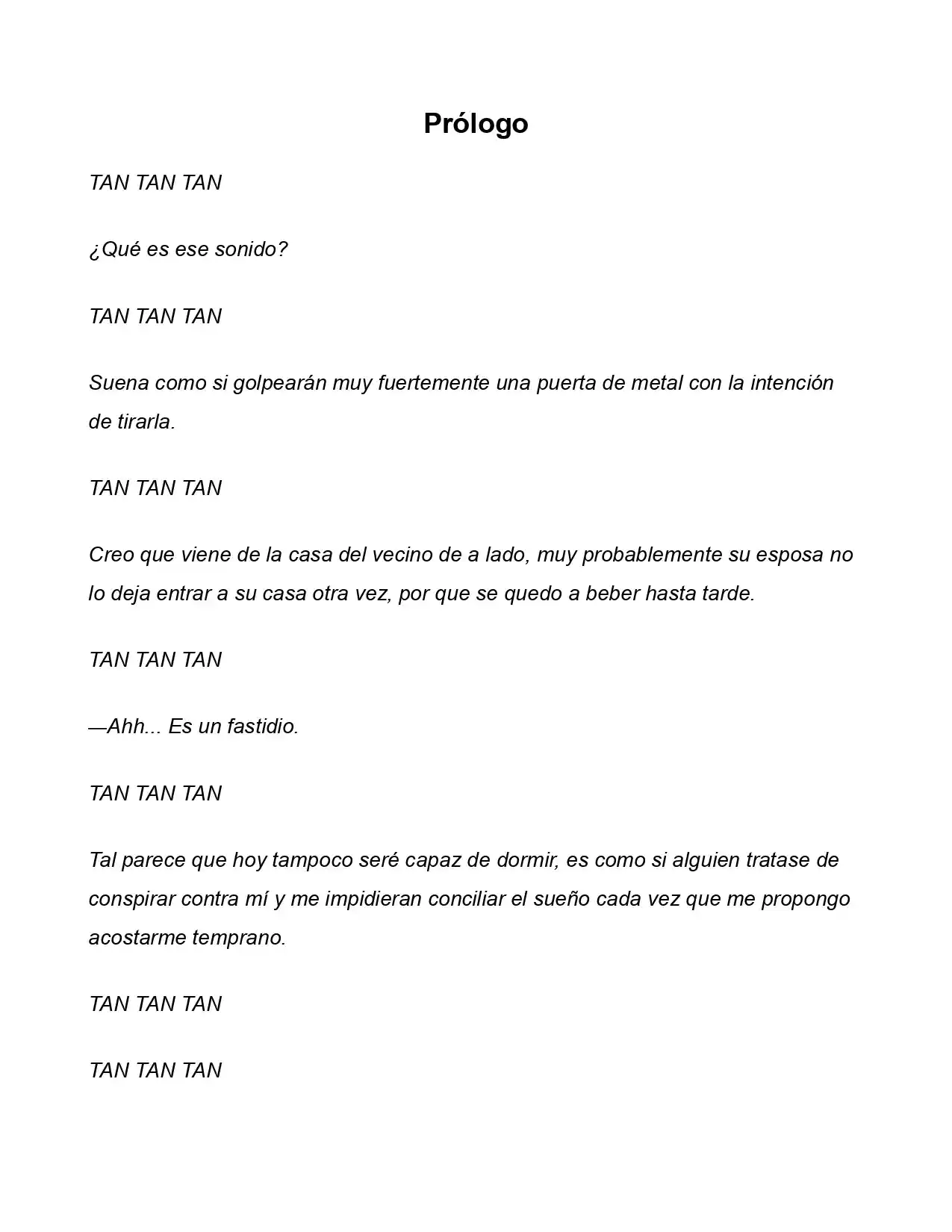 La Irrelevante Cotidianeidad (Novela) - Capítulo - Página 1 - LectorTMOo