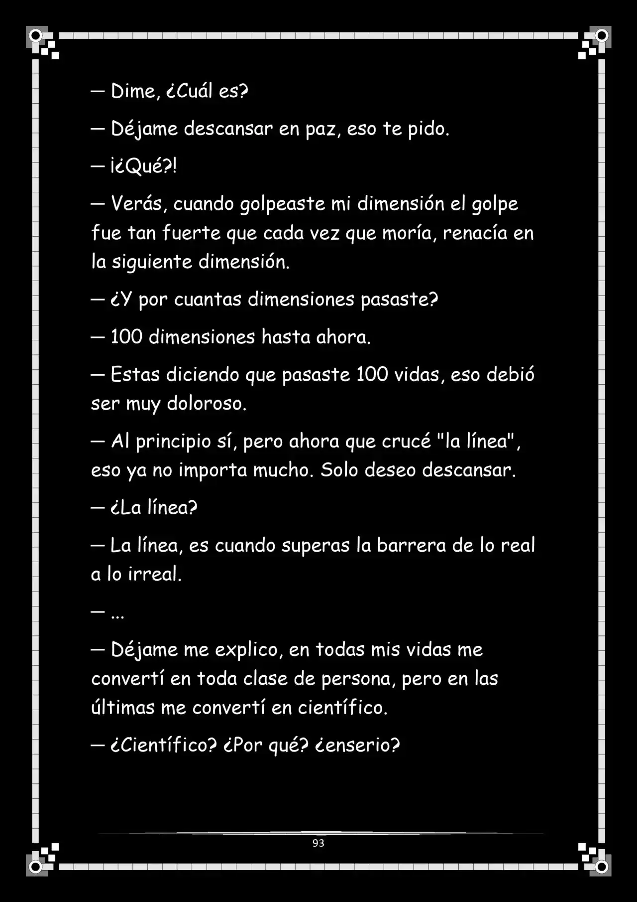 La Línea (Novela) - Capítulo 21 - Página 5 - LectorTMOo