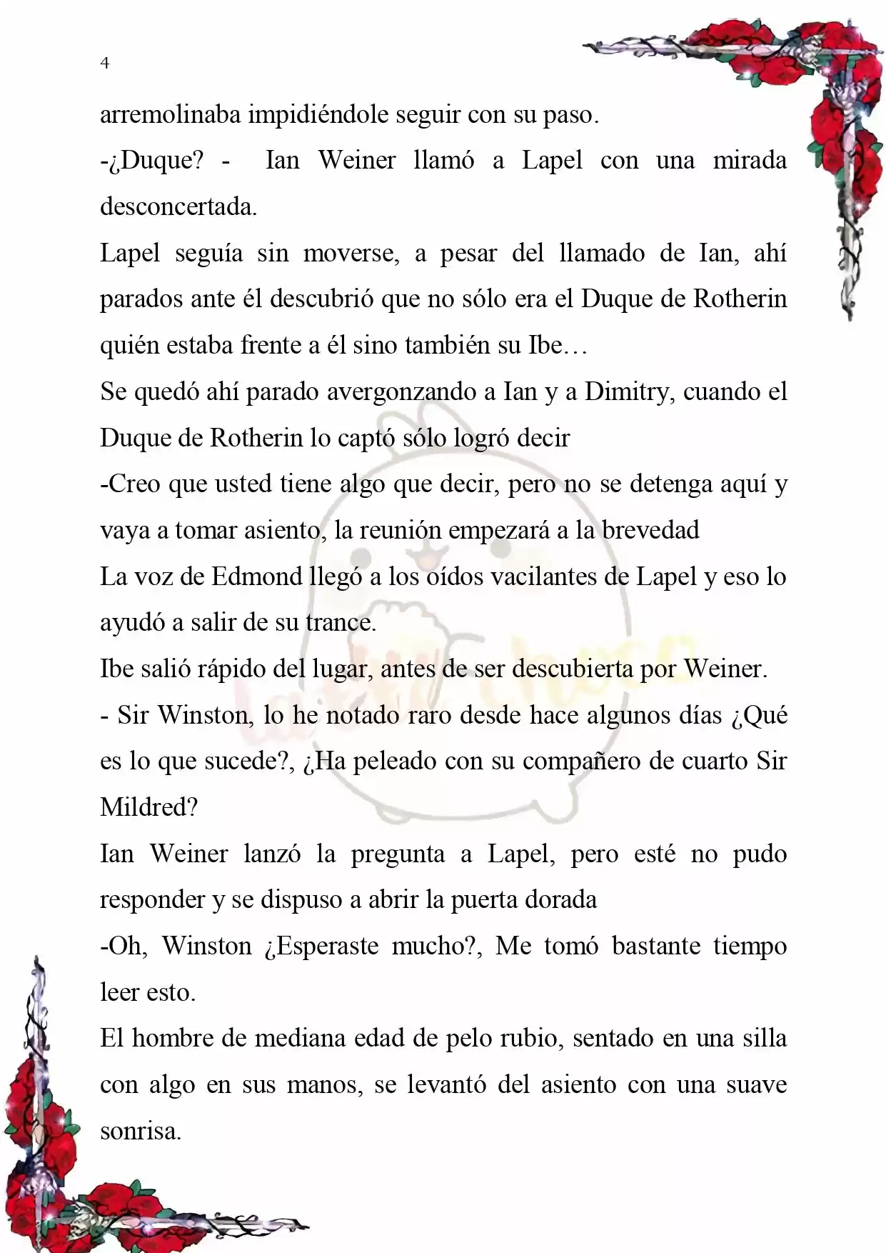 La Ley De La Supervivencia De Ibe By Latte Choco Scan (Novela) - Capítulo 10 - Página 4 - LectorTMOo