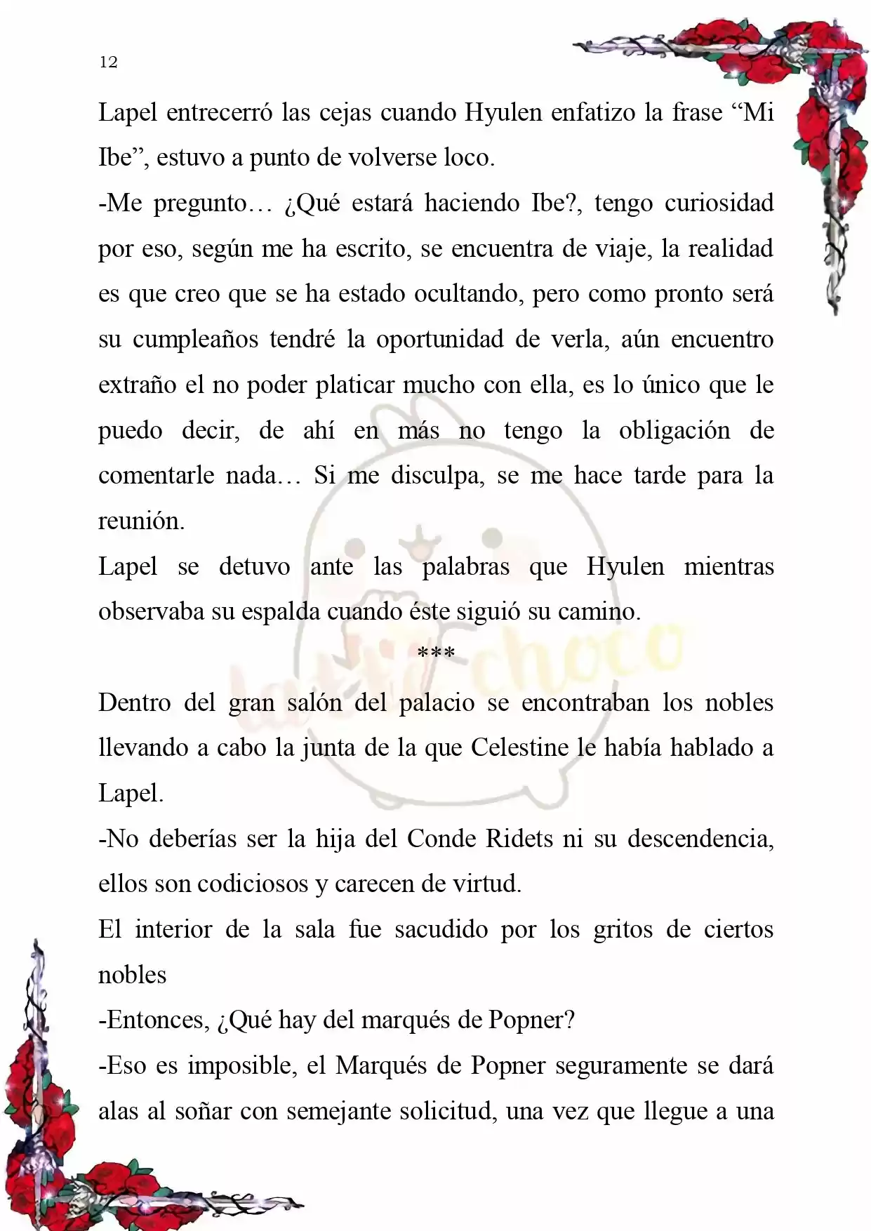 La Ley De La Supervivencia De Ibe By Latte Choco Scan (Novela) - Capítulo 10 - Página 12 - LectorTMOo