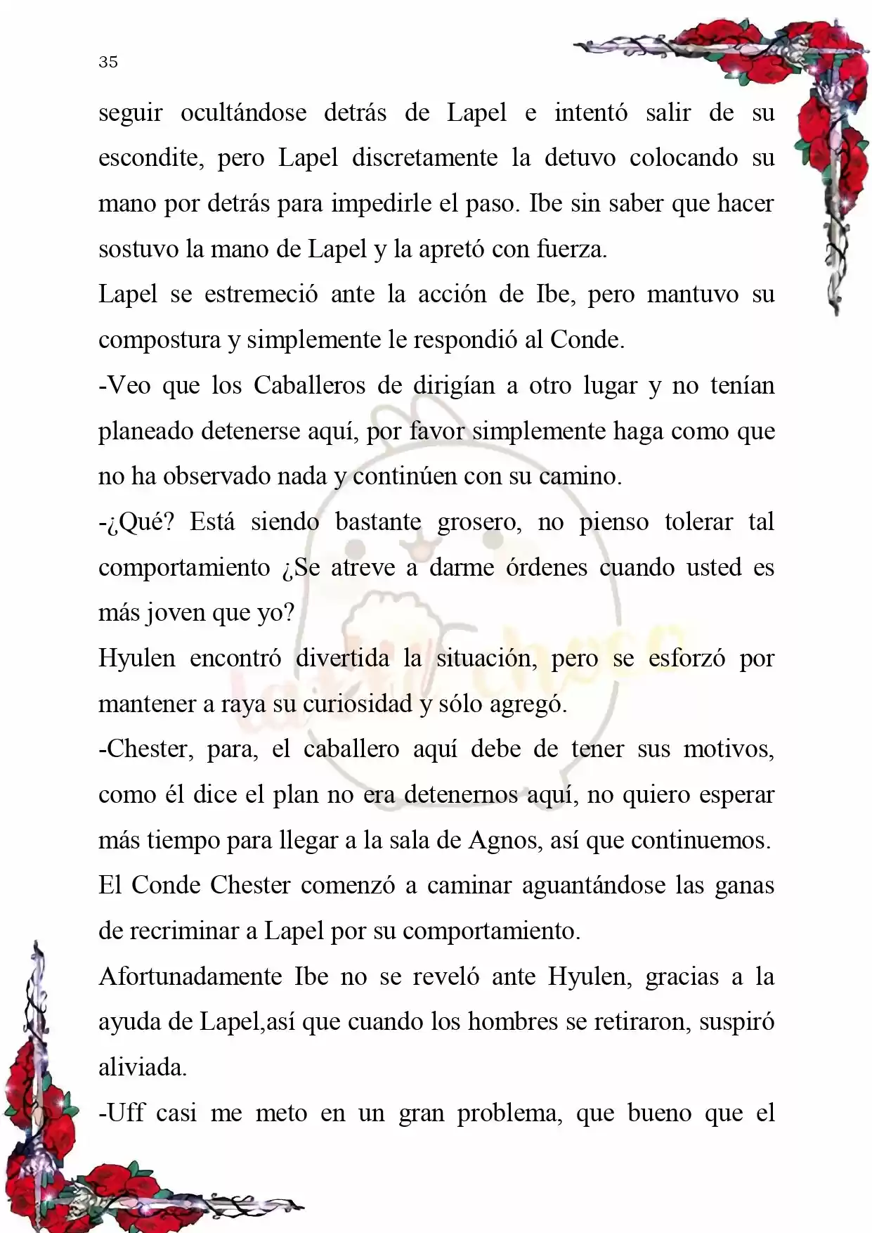 La Ley De La Supervivencia De Ibe By Latte Choco Scan (Novela) - Capítulo 10 - Página 35 - LectorTMOo