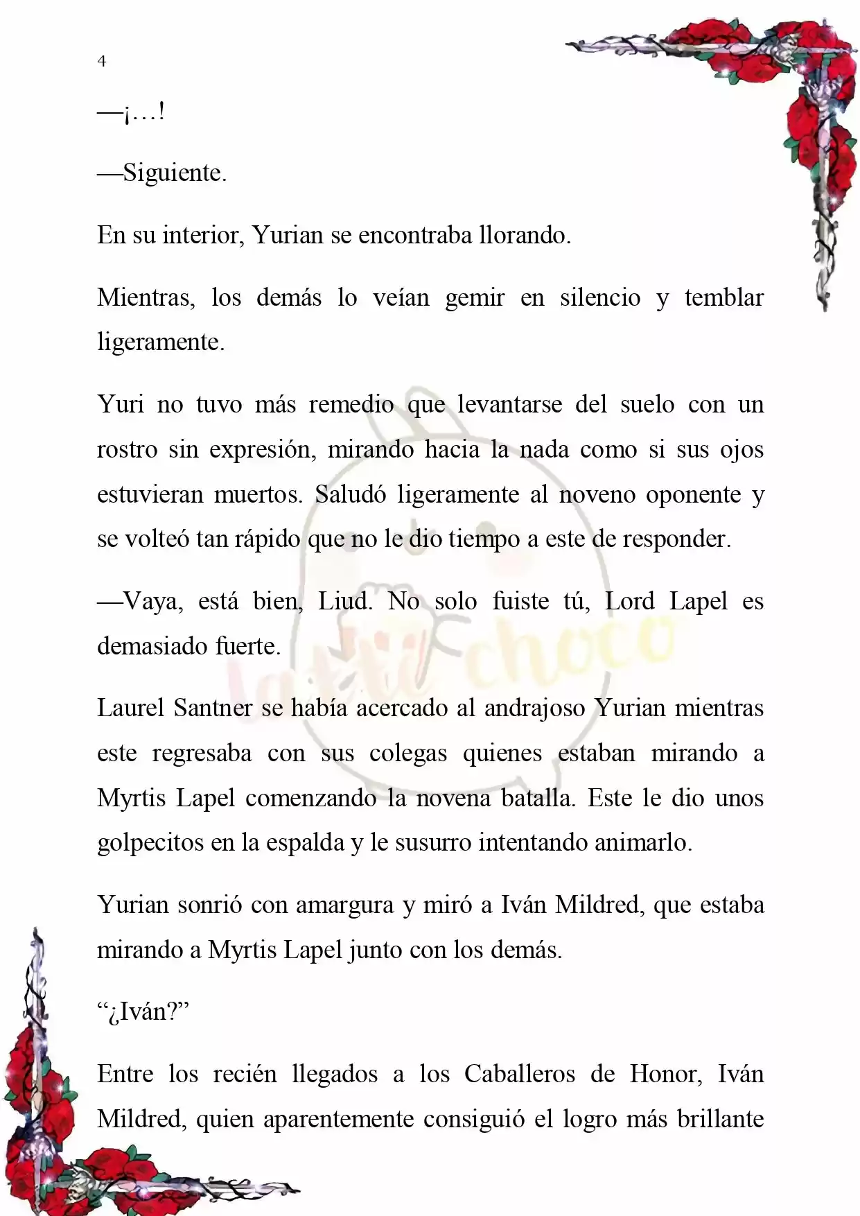 La Ley De La Supervivencia De Ibe By Latte Choco Scan (Novela) - Capítulo 11.2 - Página 4 - LectorTMOo