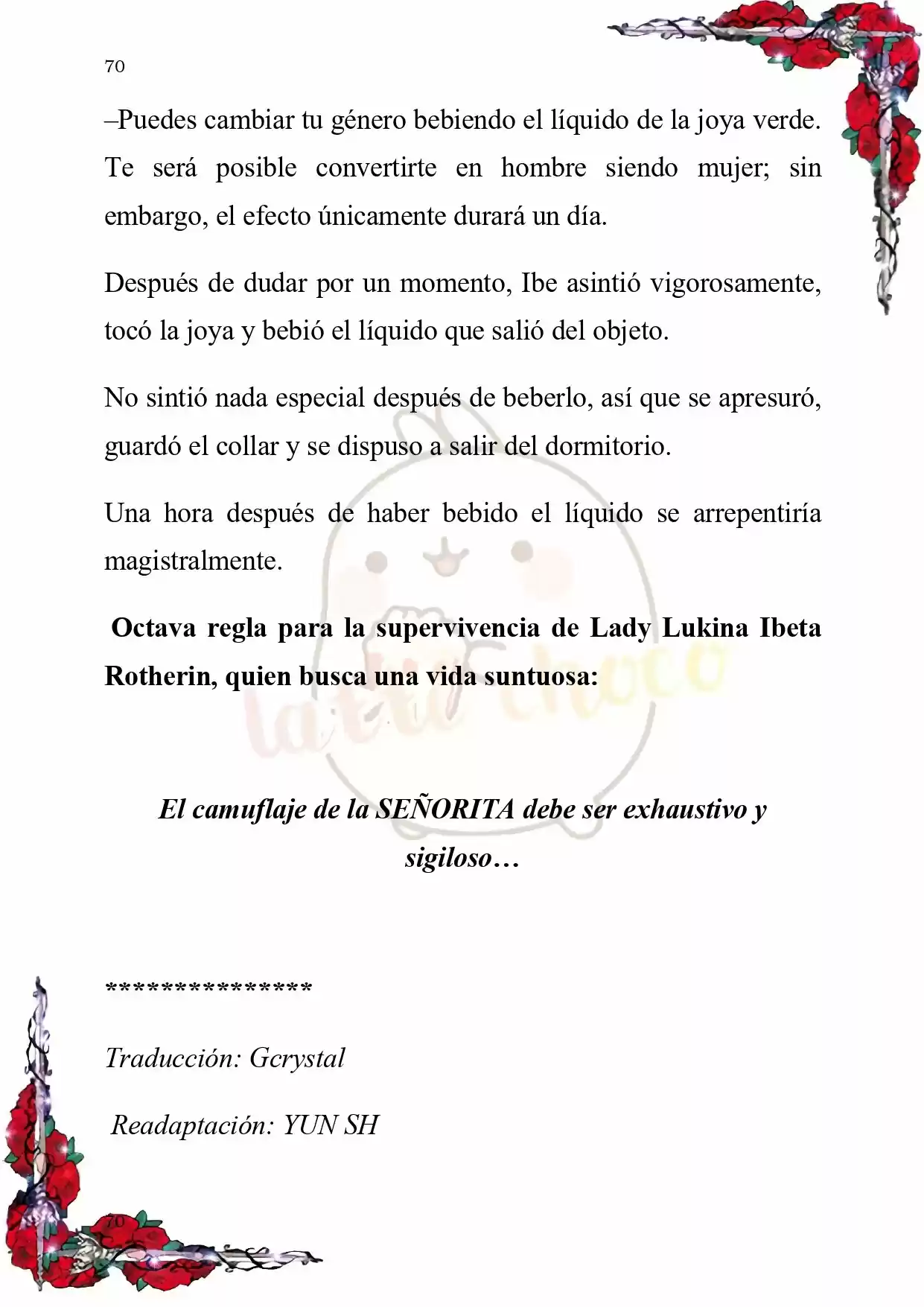 La Ley De La Supervivencia De Ibe By Latte Choco Scan (Novela) - Capítulo 8 - Página 64 - LectorTMOo