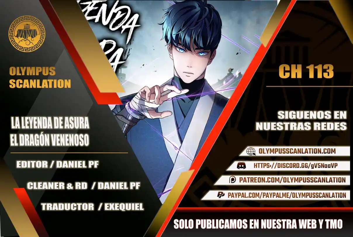 La Leyenda De Asura - El Dragón Venenoso - Capítulo 113 - Página 1 - LectorTMOo