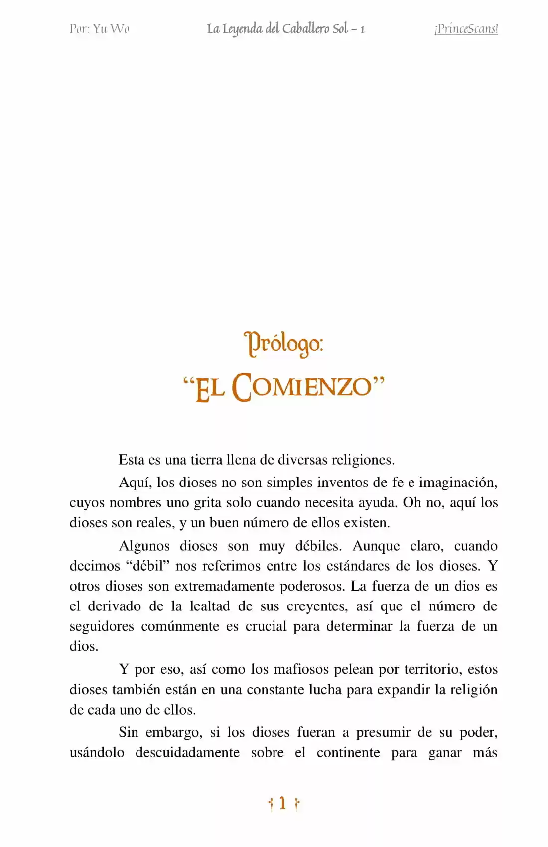 La Leyenda Del Caballero Sol (Novela) (Novela) - Capítulo - Página 9 - LectorTMOo