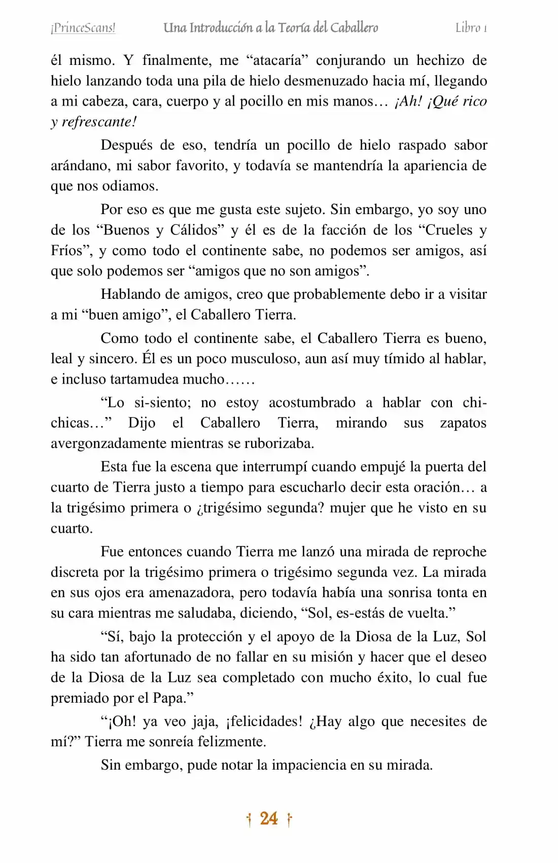 La Leyenda Del Caballero Sol (Novela) (Novela) - Capítulo 2 - Página 7 - LectorTMOo