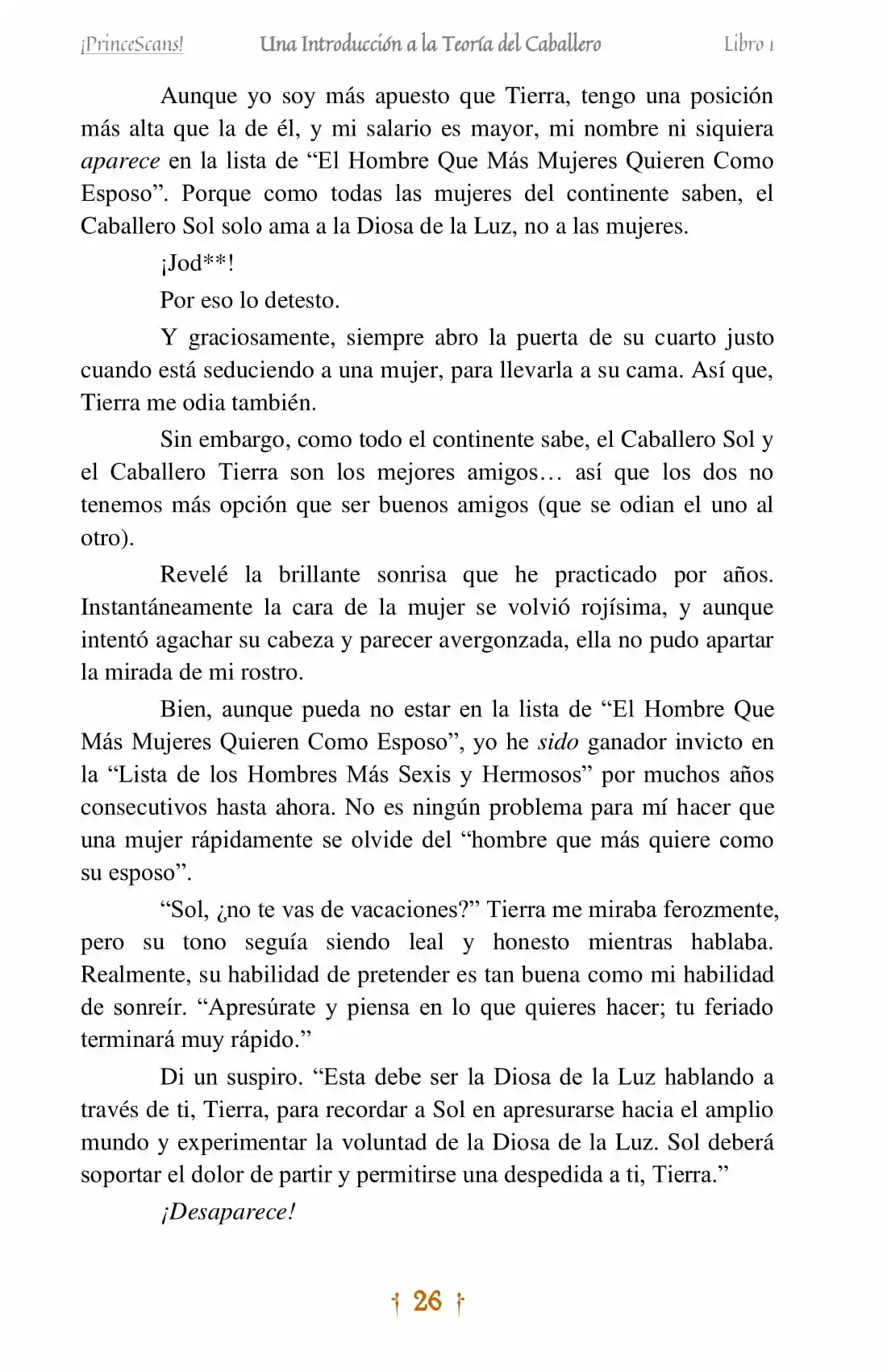 La Leyenda Del Caballero Sol (Novela) (Novela) - Capítulo 2 - Página 9 - LectorTMOo