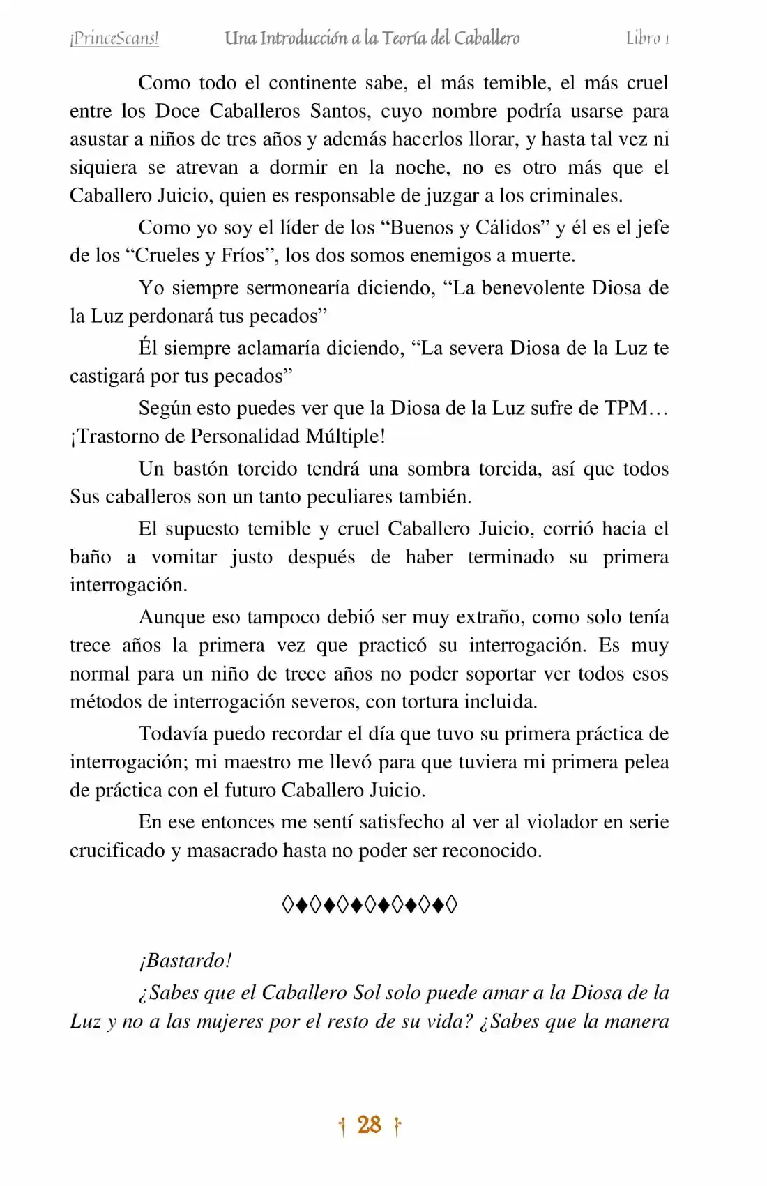 La Leyenda Del Caballero Sol (Novela) (Novela) - Capítulo 2 - Página 11 - LectorTMOo