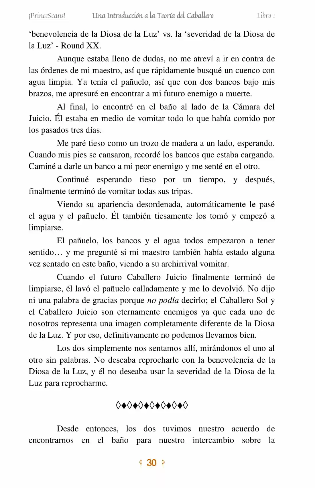 La Leyenda Del Caballero Sol (Novela) (Novela) - Capítulo 2 - Página 13 - LectorTMOo
