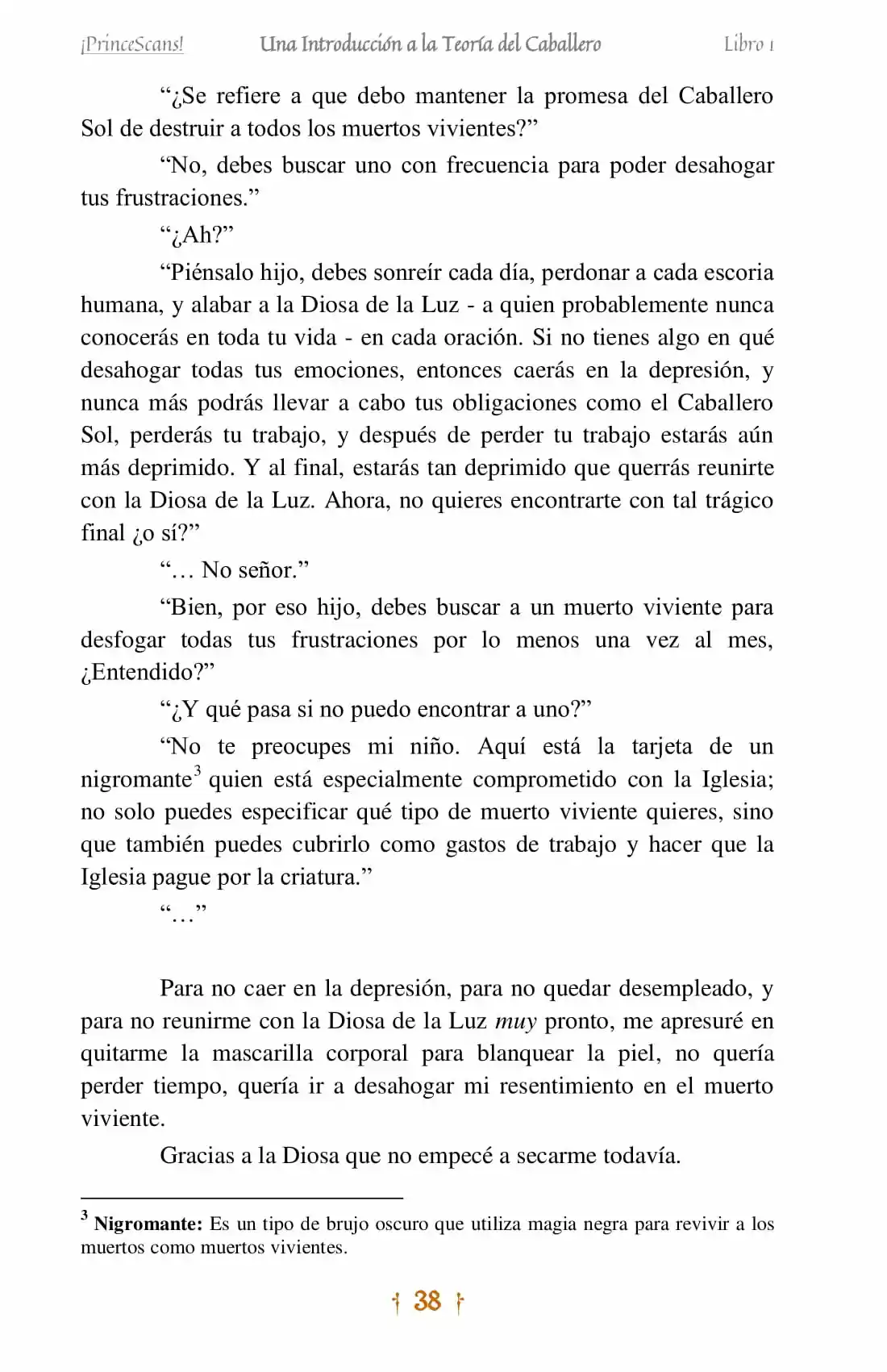La Leyenda Del Caballero Sol (Novela) (Novela) - Capítulo 2 - Página 21 - LectorTMOo