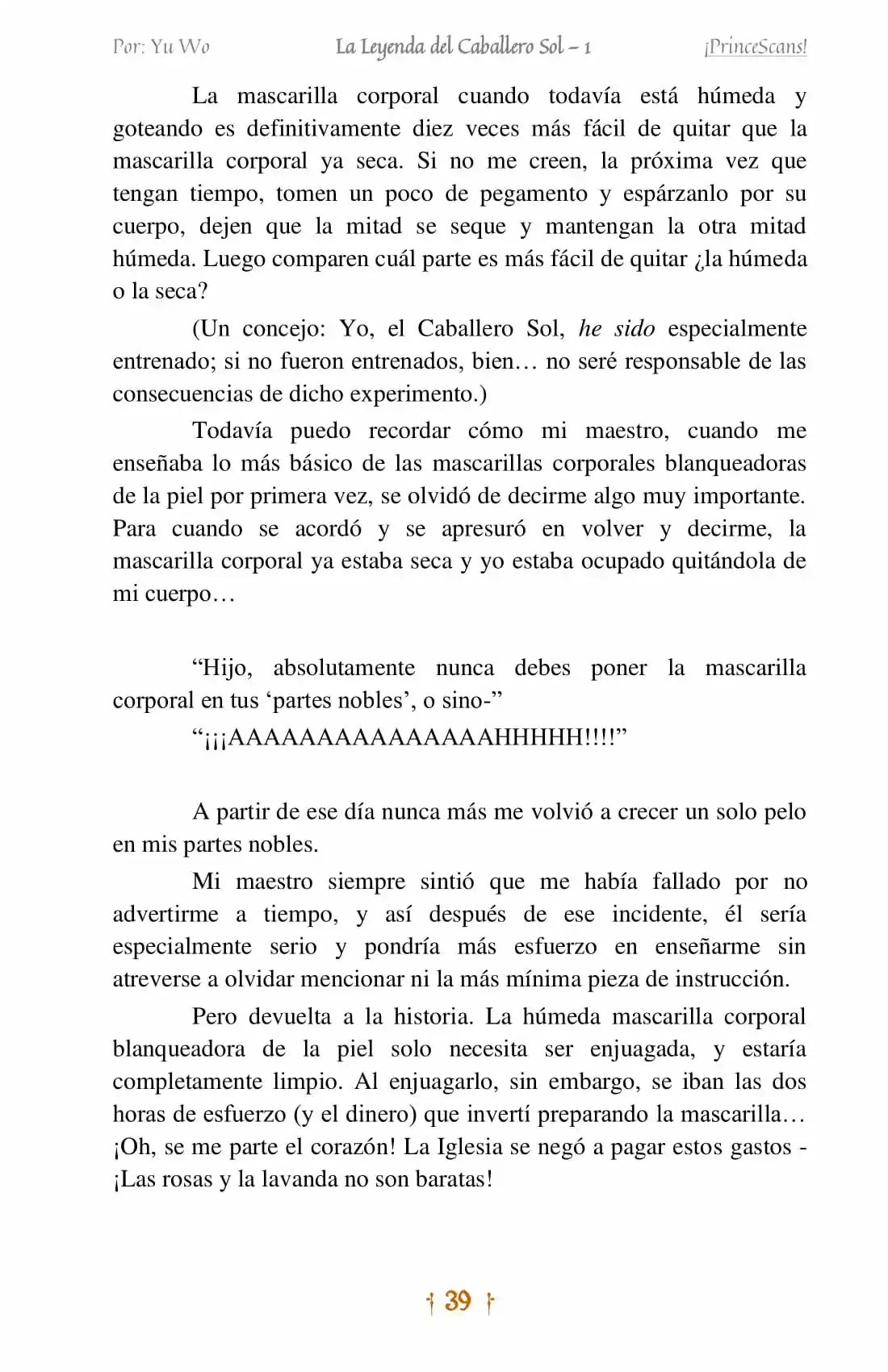 La Leyenda Del Caballero Sol (Novela) (Novela) - Capítulo 2 - Página 22 - LectorTMOo