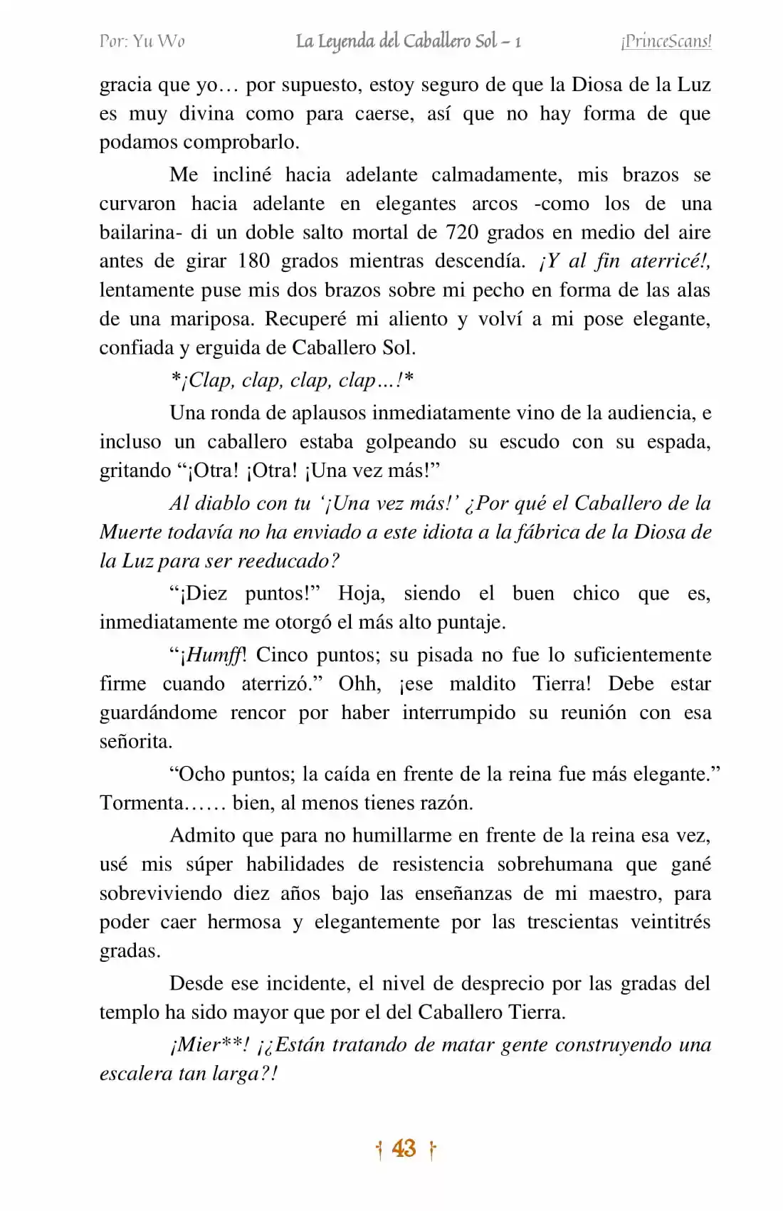 La Leyenda Del Caballero Sol (Novela) (Novela) - Capítulo 3 - Página 4 - LectorTMOo