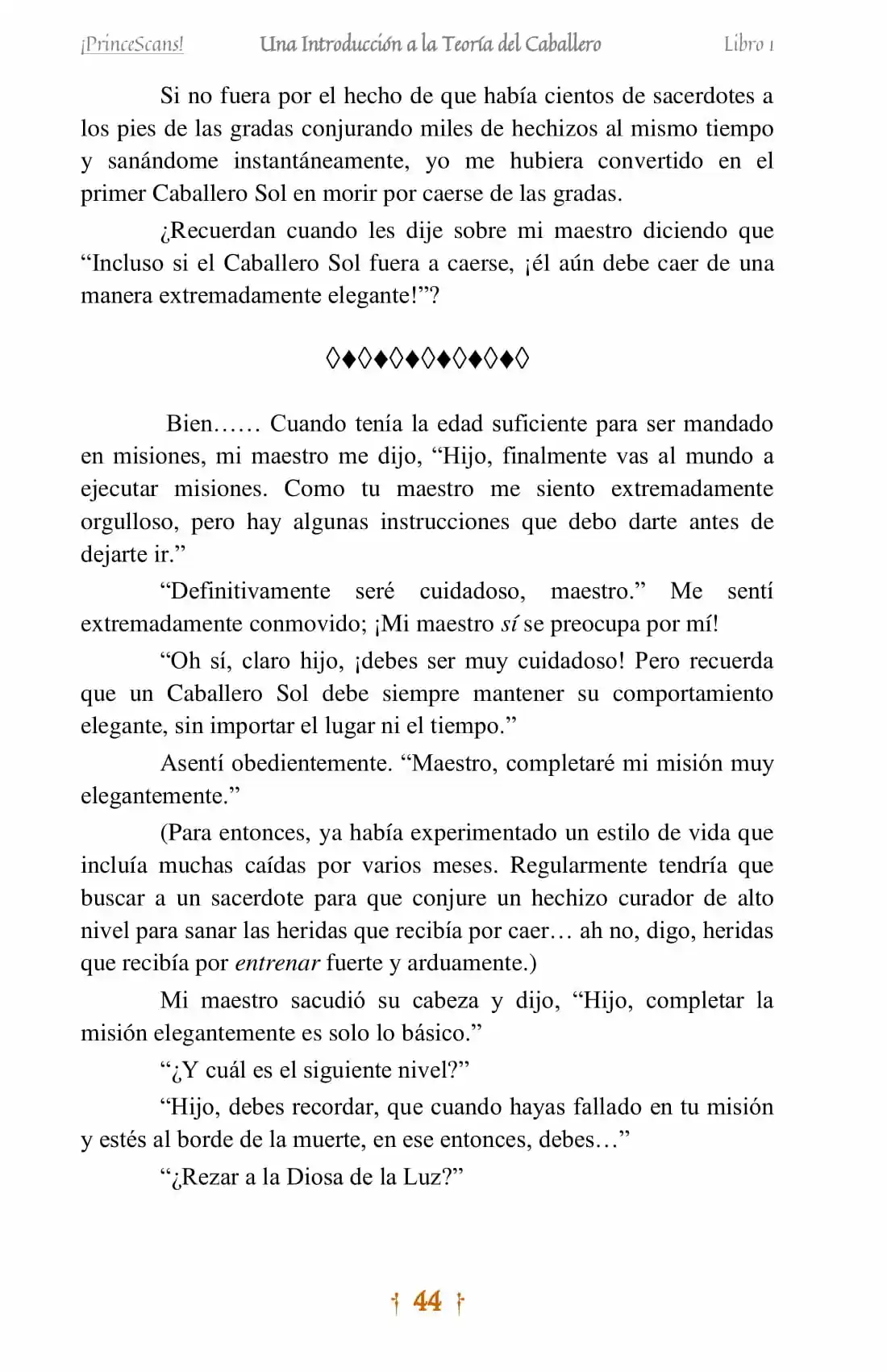 La Leyenda Del Caballero Sol (Novela) (Novela) - Capítulo 3 - Página 5 - LectorTMOo