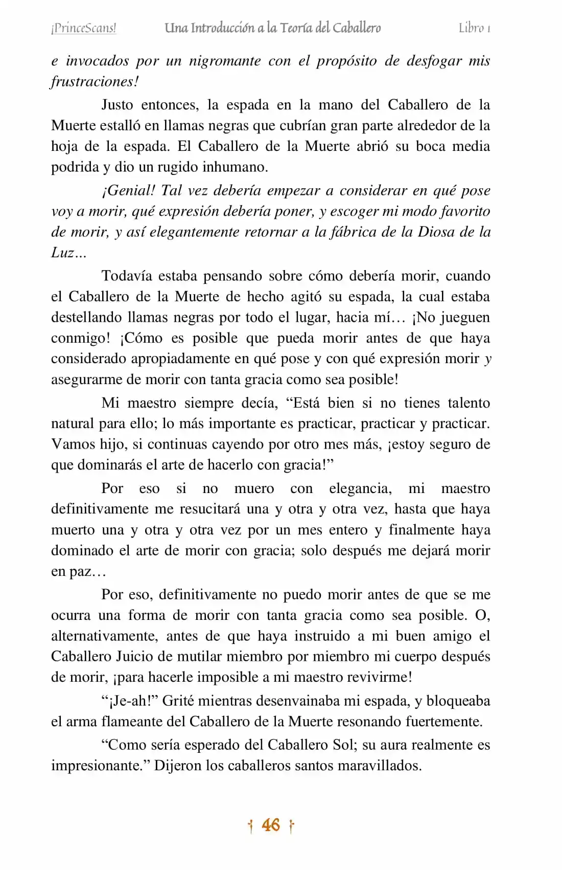 La Leyenda Del Caballero Sol (Novela) (Novela) - Capítulo 3 - Página 7 - LectorTMOo