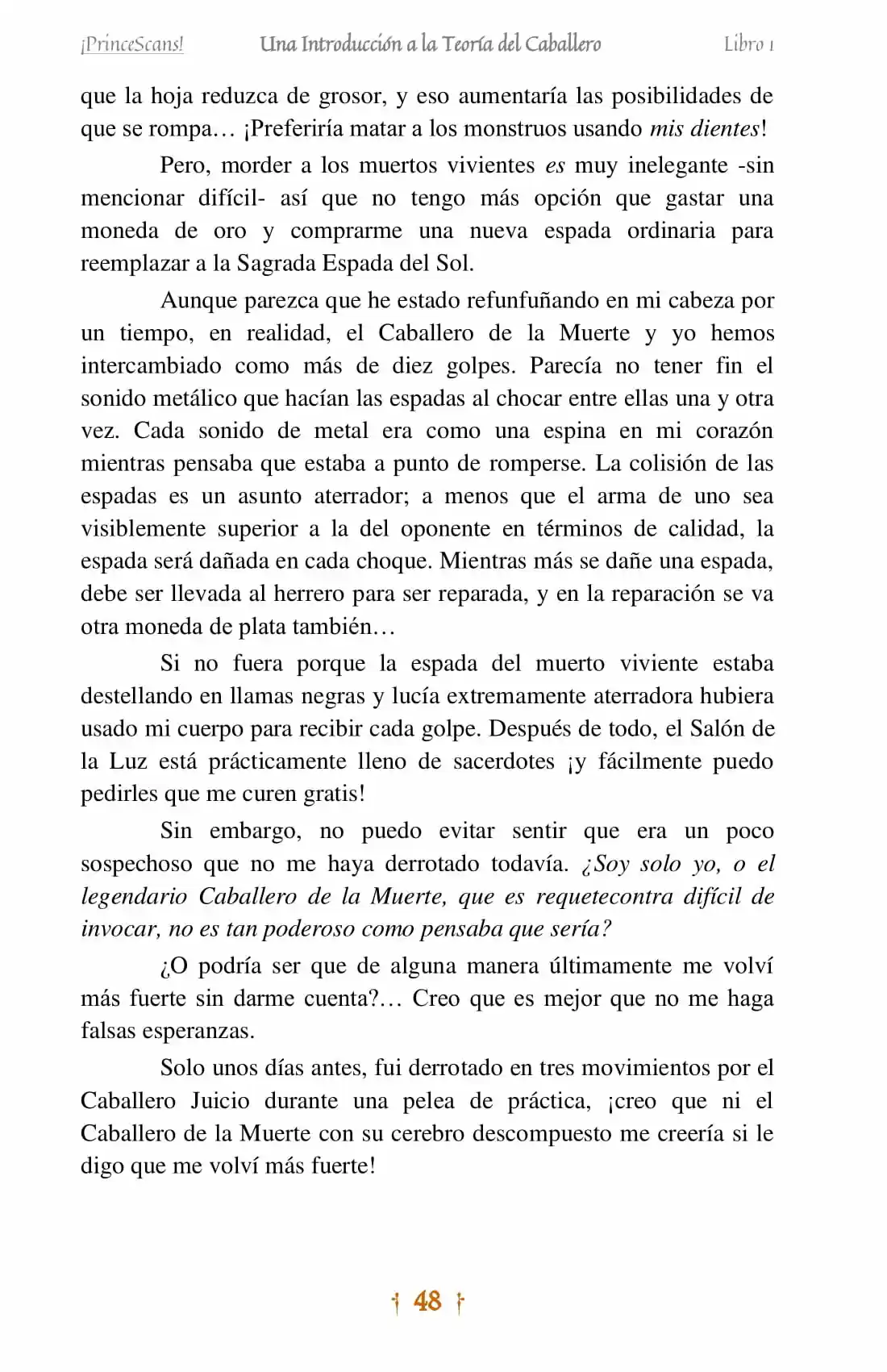 La Leyenda Del Caballero Sol (Novela) (Novela) - Capítulo 3 - Página 9 - LectorTMOo