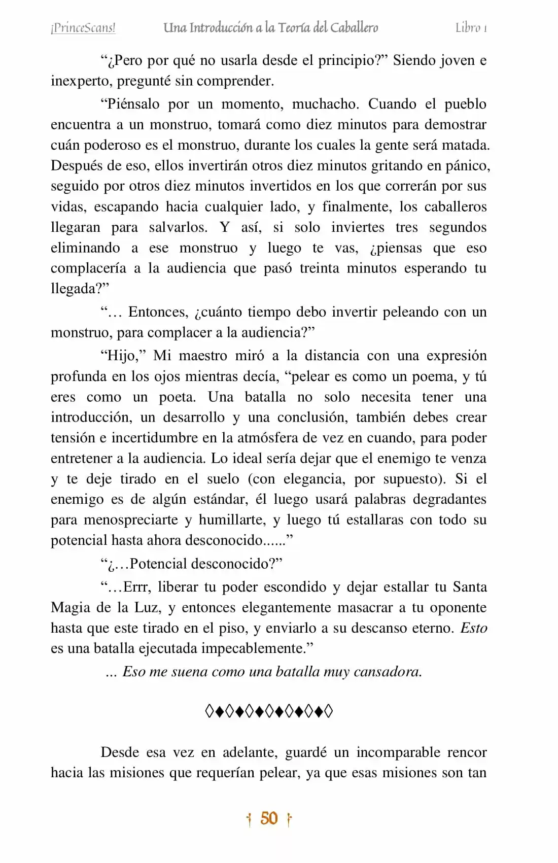 La Leyenda Del Caballero Sol (Novela) (Novela) - Capítulo 3 - Página 11 - LectorTMOo