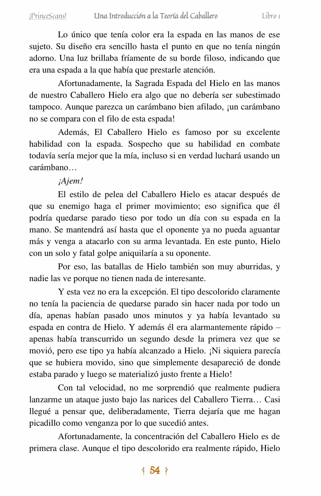 La Leyenda Del Caballero Sol (Novela) (Novela) - Capítulo 3 - Página 15 - LectorTMOo