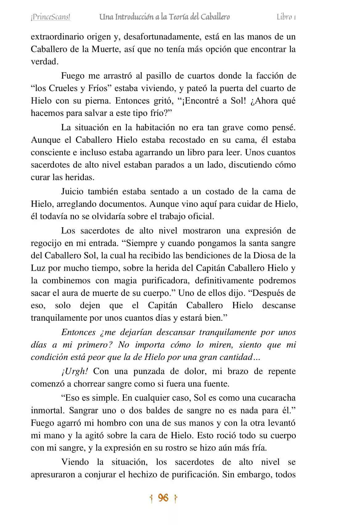 La Leyenda Del Caballero Sol (Novela) (Novela) - Capítulo 5 - Página 22 - LectorTMOo
