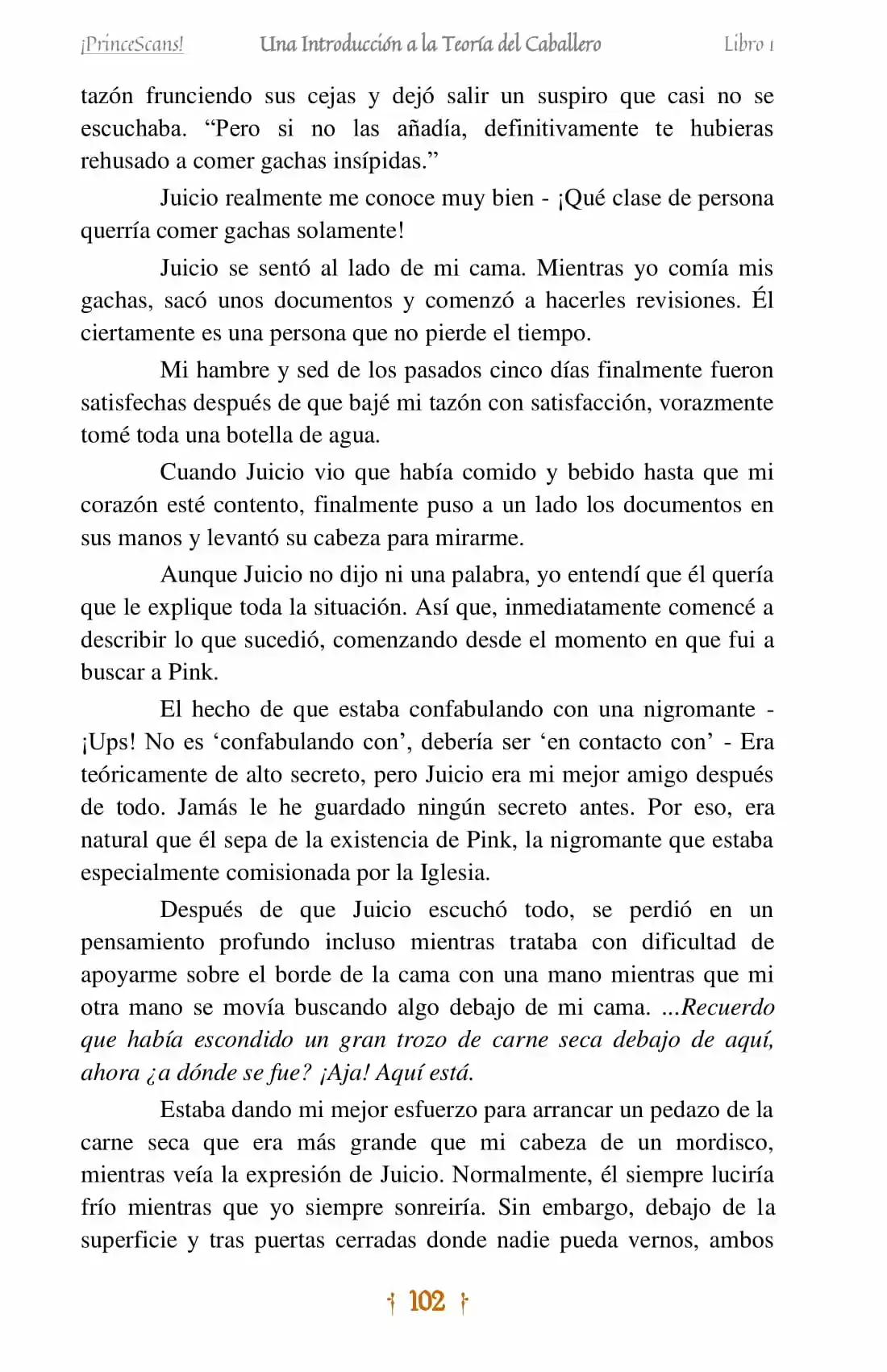 La Leyenda Del Caballero Sol (Novela) (Novela) - Capítulo 6 - Página 6 - LectorTMOo