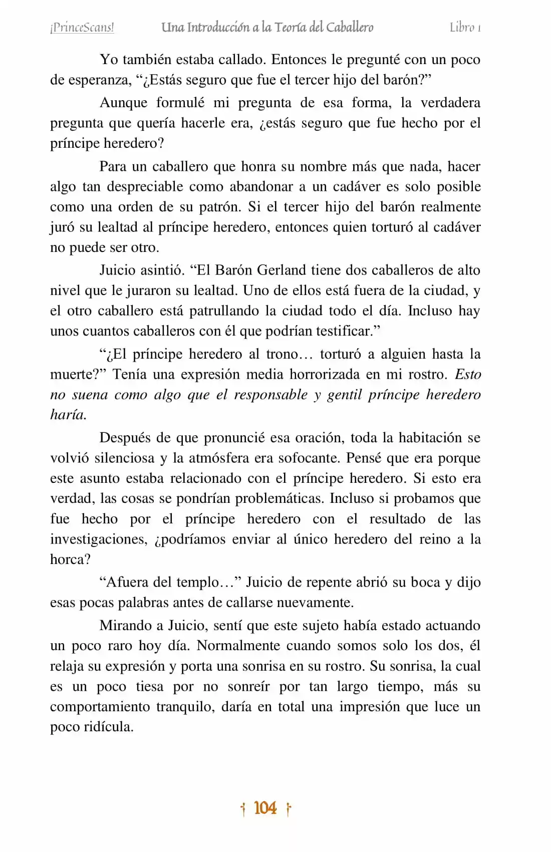 La Leyenda Del Caballero Sol (Novela) (Novela) - Capítulo 6 - Página 8 - LectorTMOo